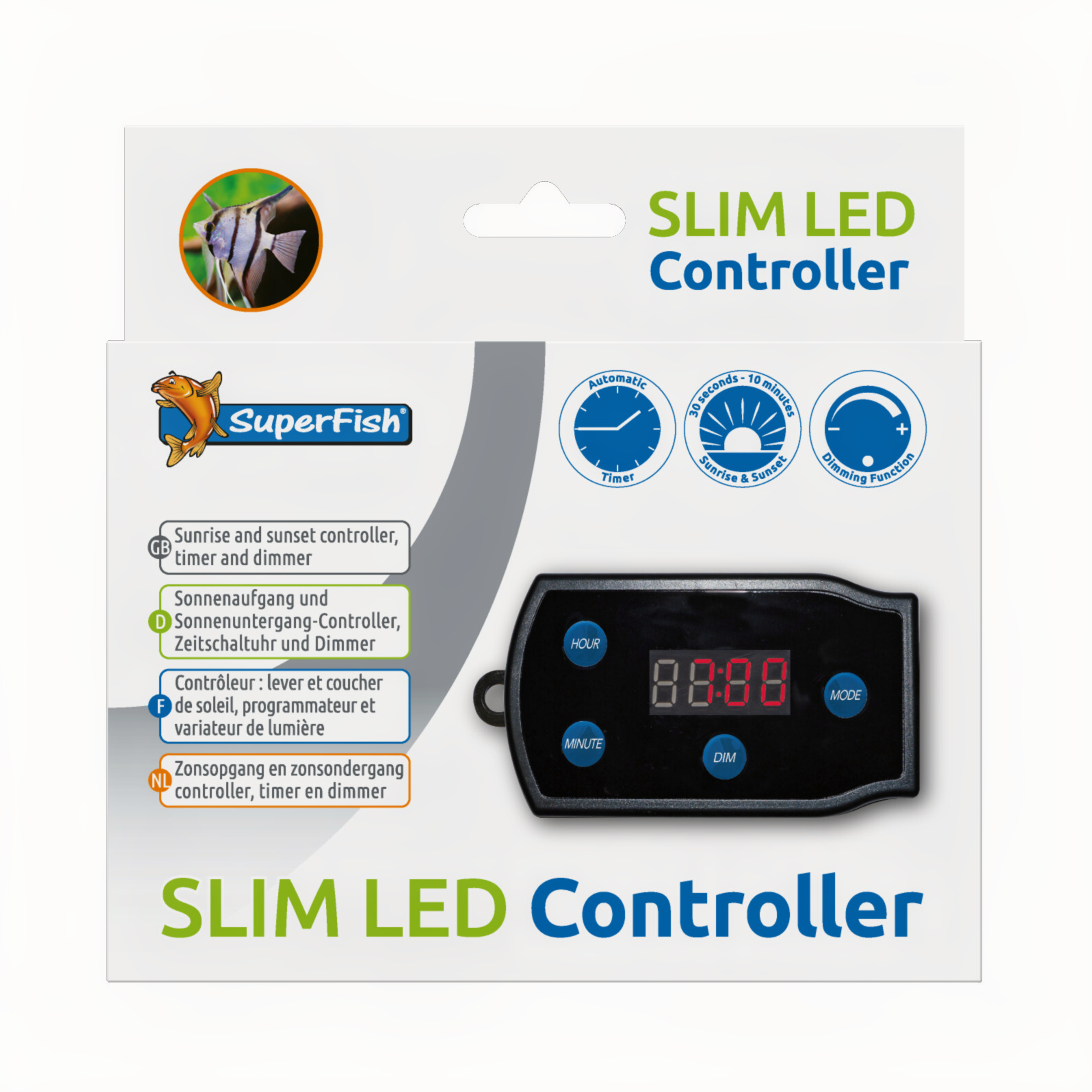Superfish Led Controller met Automatische Lichtcycli - Zonsopgang/Zonsondergang Simulatie voor Vijvers afbeelding