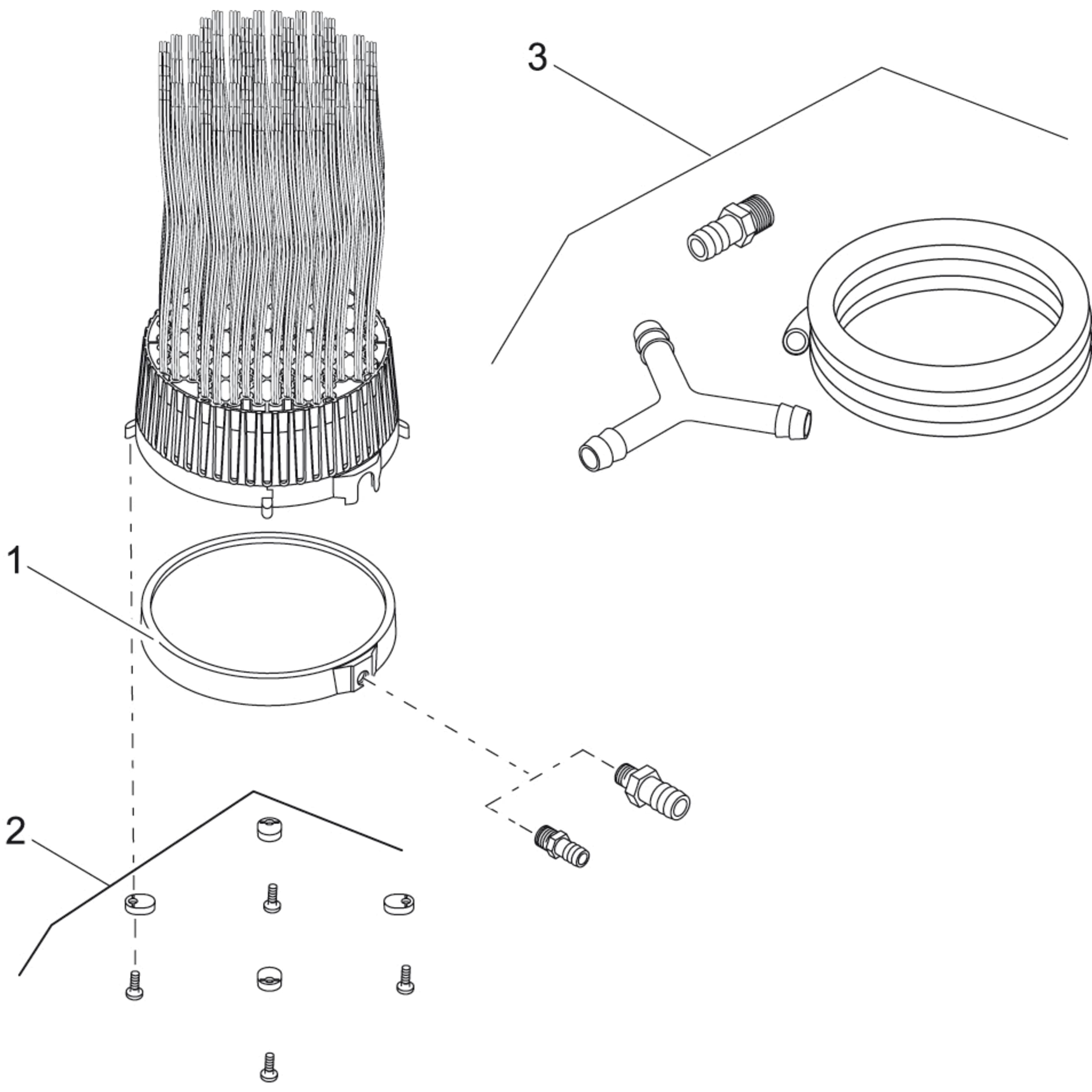 Oase OxyTex 1000 Luchtsteen - Duurzame Beluchtingssteen voor Vijvers, Optimale Waterkwaliteit afbeelding