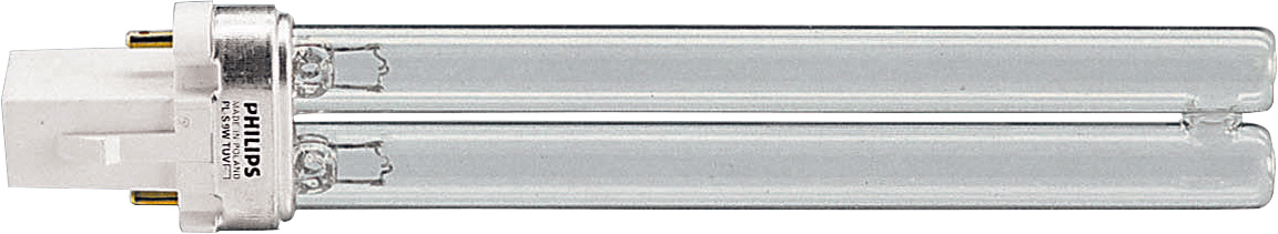 Aquaforte Philips UV-C PL-S 5W Lamp - Algenbestrijding voor Helder Vijverwater - 2-pins afbeelding