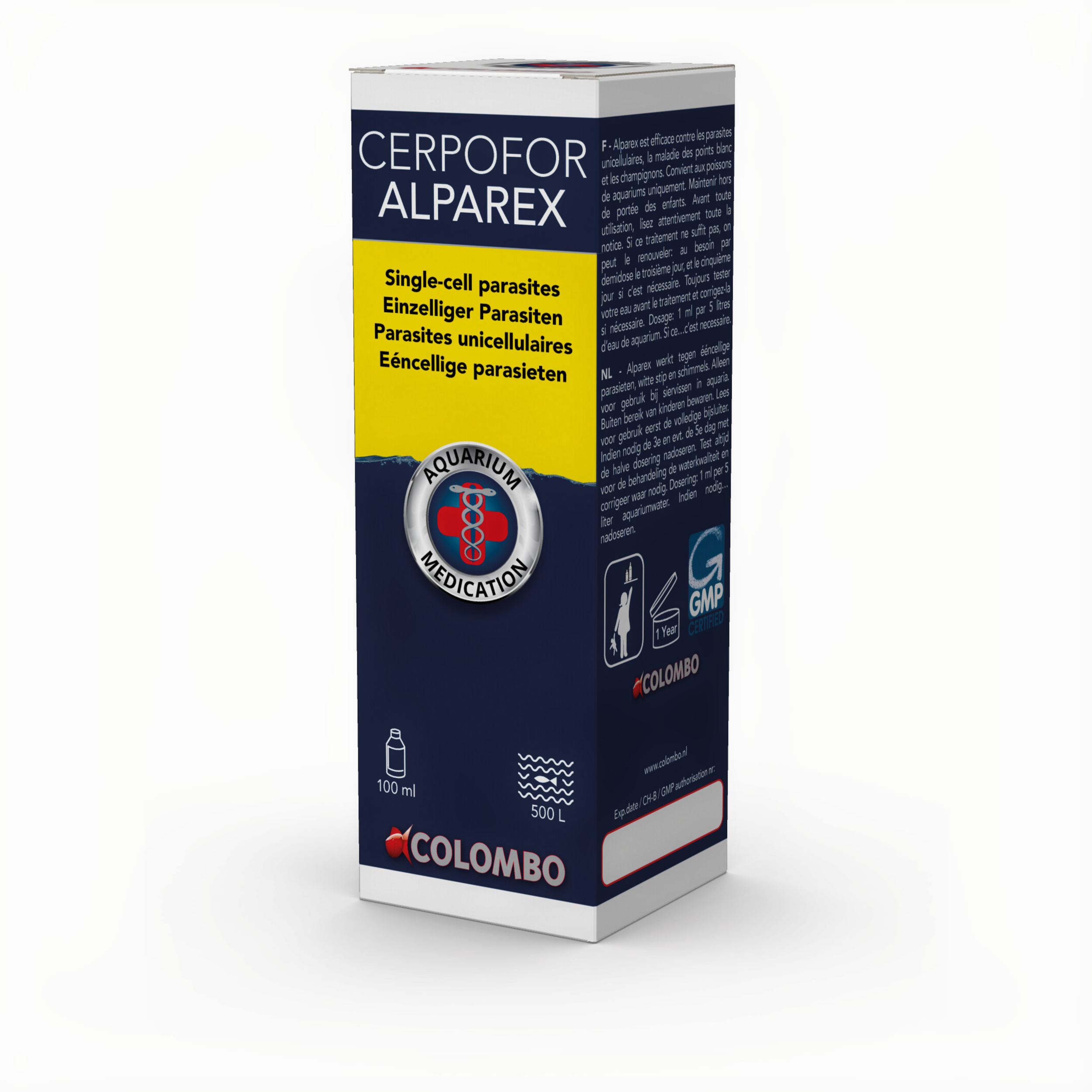 Colombo Alparex Voor 500 L - Medicijnen - 100 ml