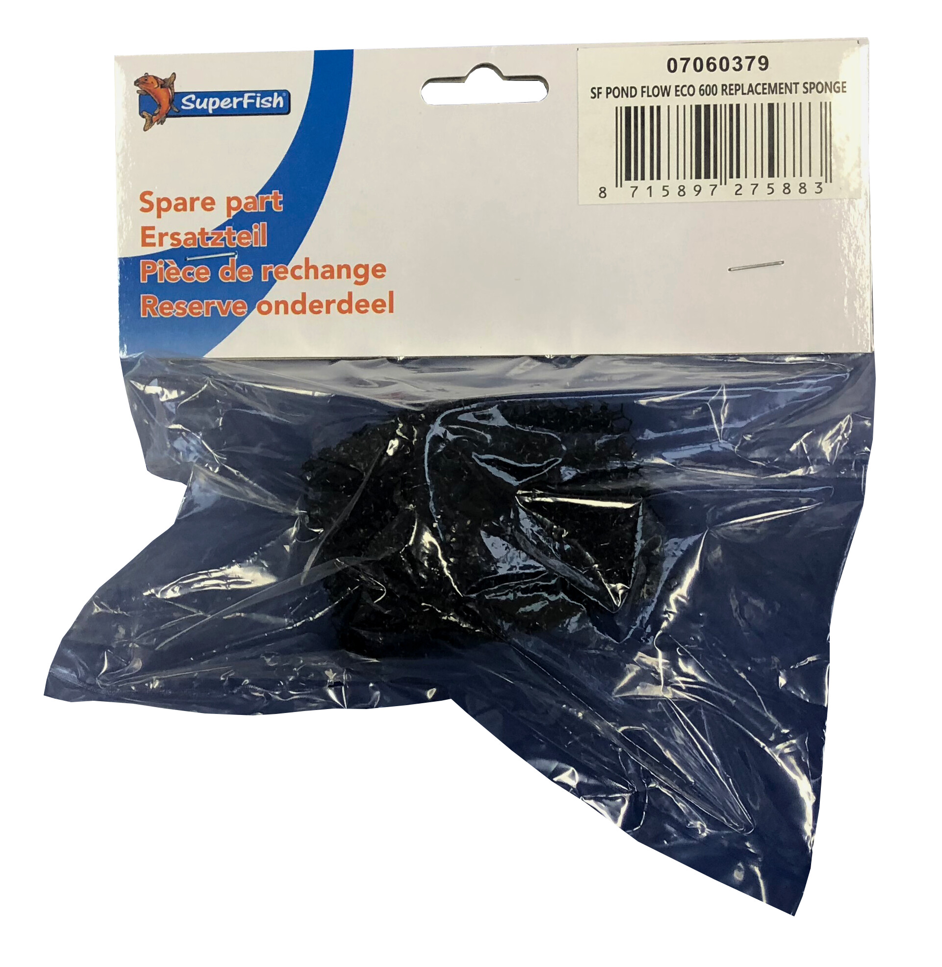 Superfish Vervangspons Pond Flow Eco 5000 - Filters - Blauw Wit