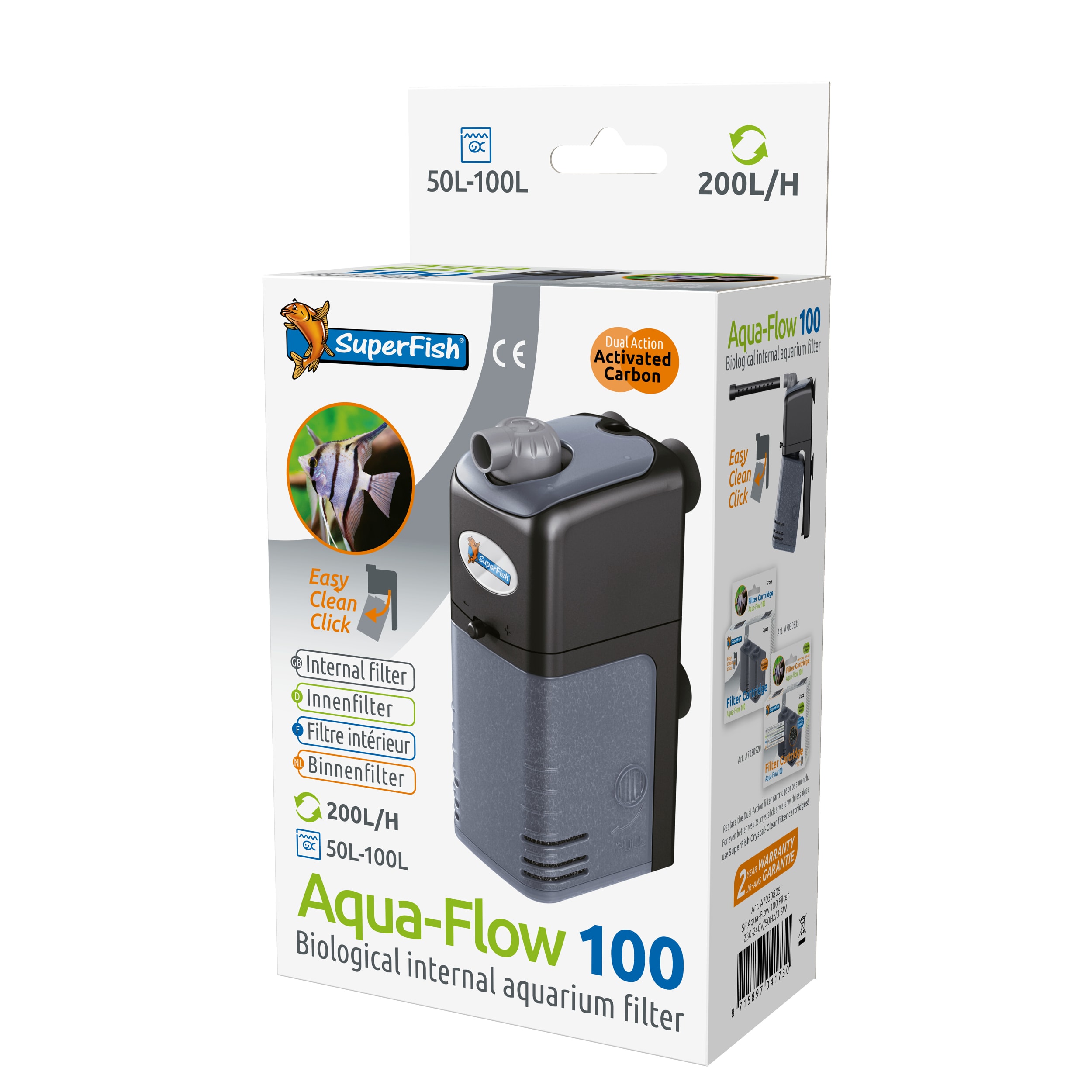 Superfish - Aqua-flow filter 100