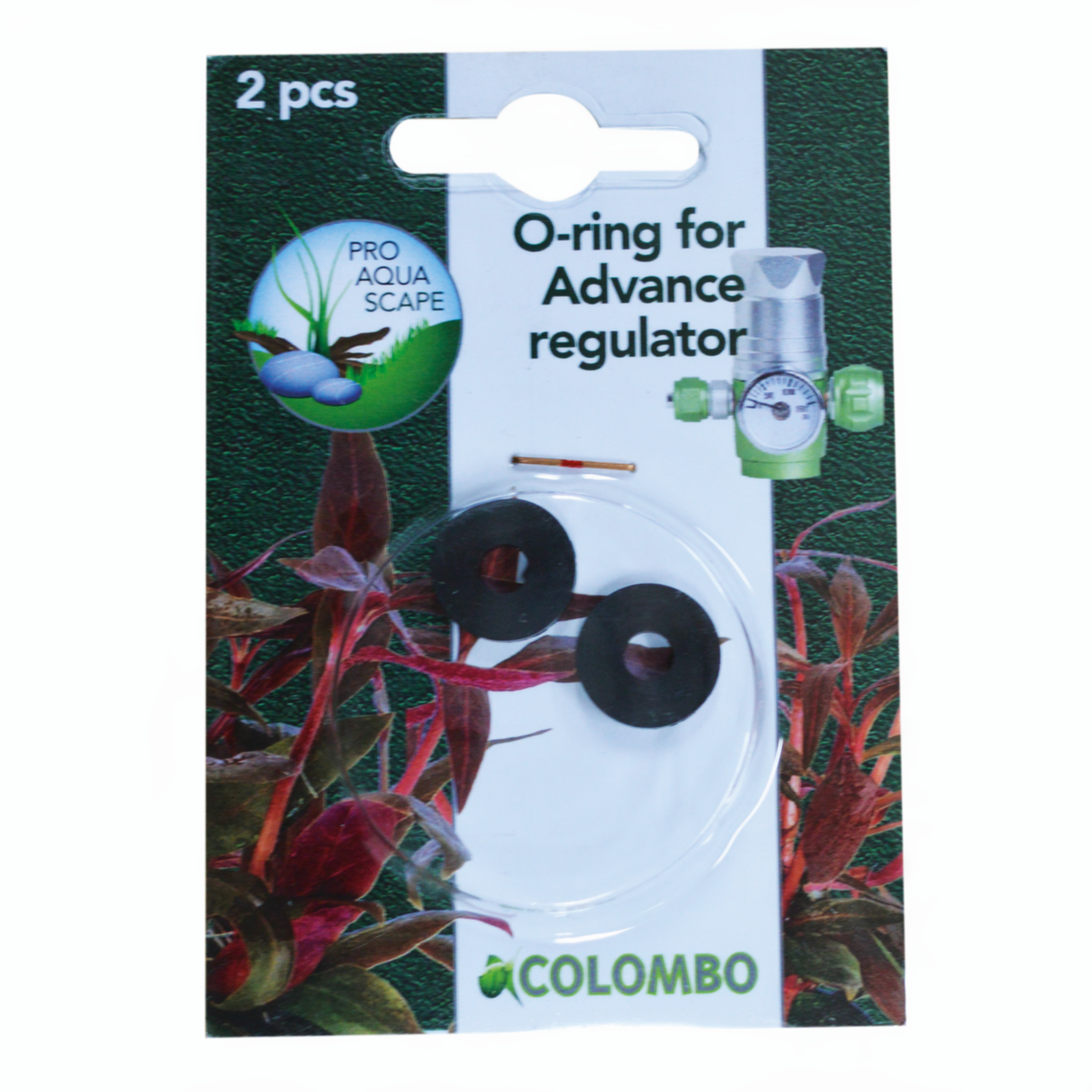 Afbeelding Colombo Co2 Advance Drukregelaar O-Ring - Bemesting - 10x7x1 cm Zwart 2 stuks door A2koi.nl
