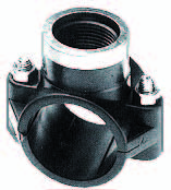 Aanboorzadel 25x½ inch met RVS ring voor PVC - Efficiënte Waterdichte Installatie afbeelding