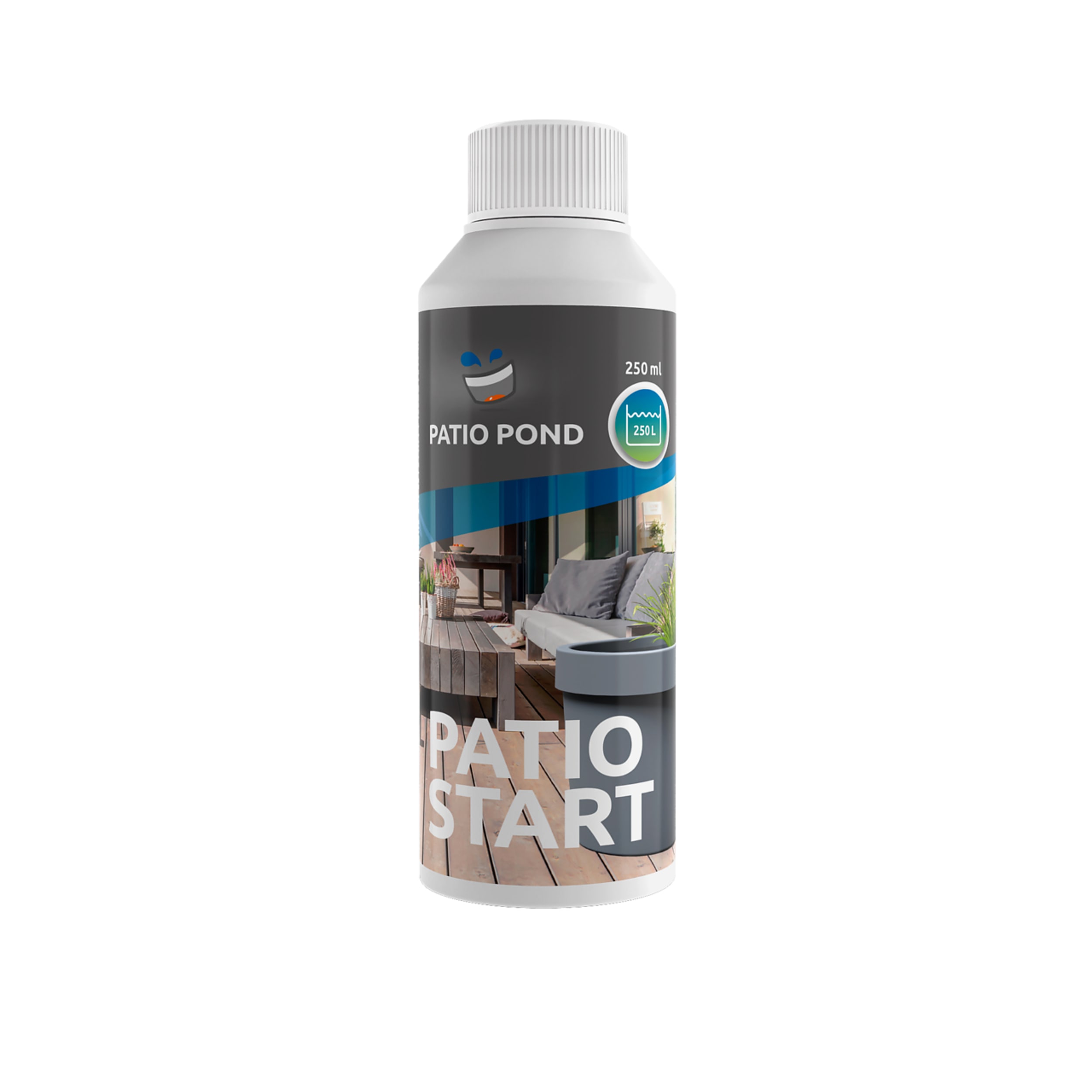 Superfish Patio Pond Start 250ml - Voor Een Kristalheldere & Gezonde Vijver, Makkelijke Doseerdop afbeelding