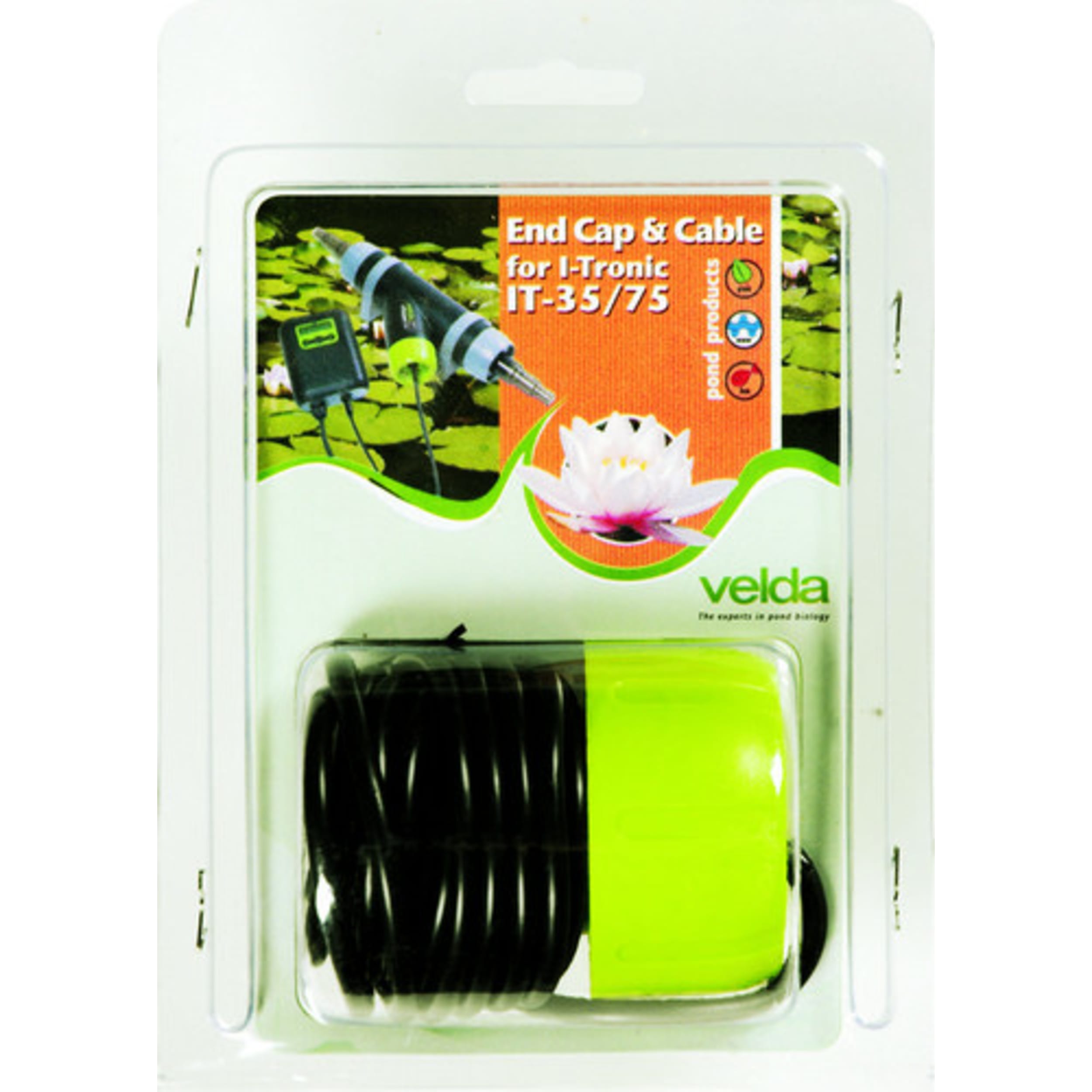 Velda Eindkap met Kabel voor IT-05/15 UV-C Units - Kristalhelder Vijveronderhoud afbeelding