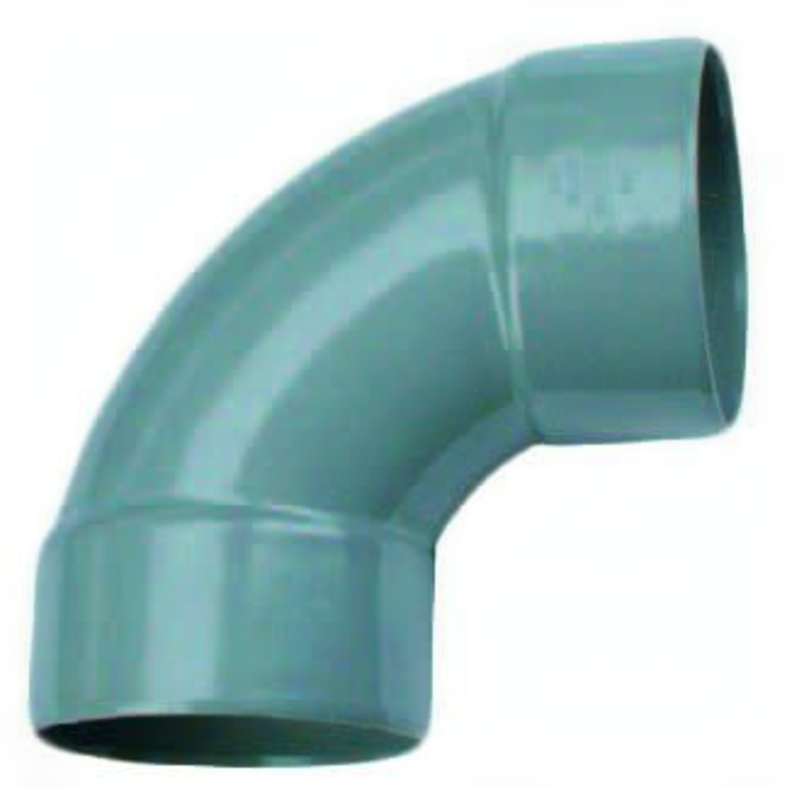 Wavin PVC Bocht 88 Graden 110mm met Dubbele Mofverbinding - Efficiënt & Duurzaam Afvoersysteem afbeelding