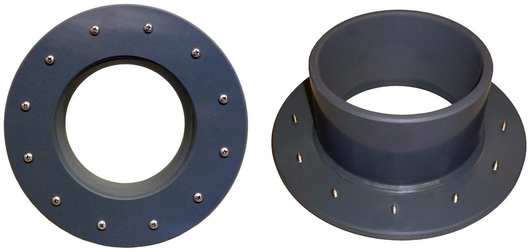 Europond PVC Foliedoorvoer 160mm - Extra Grote, Zware Kwaliteit - Compatibel met Alle Vijverfolies afbeelding