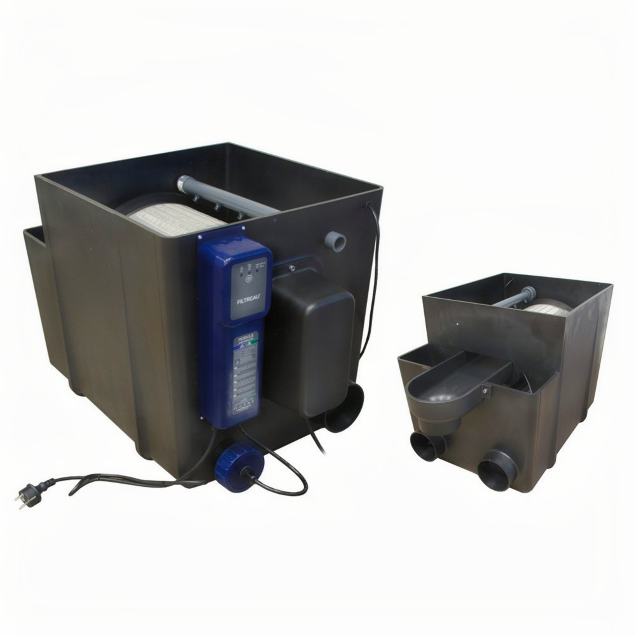 Trommelfilter inclusief UVC - Gravity uitvoering afbeelding