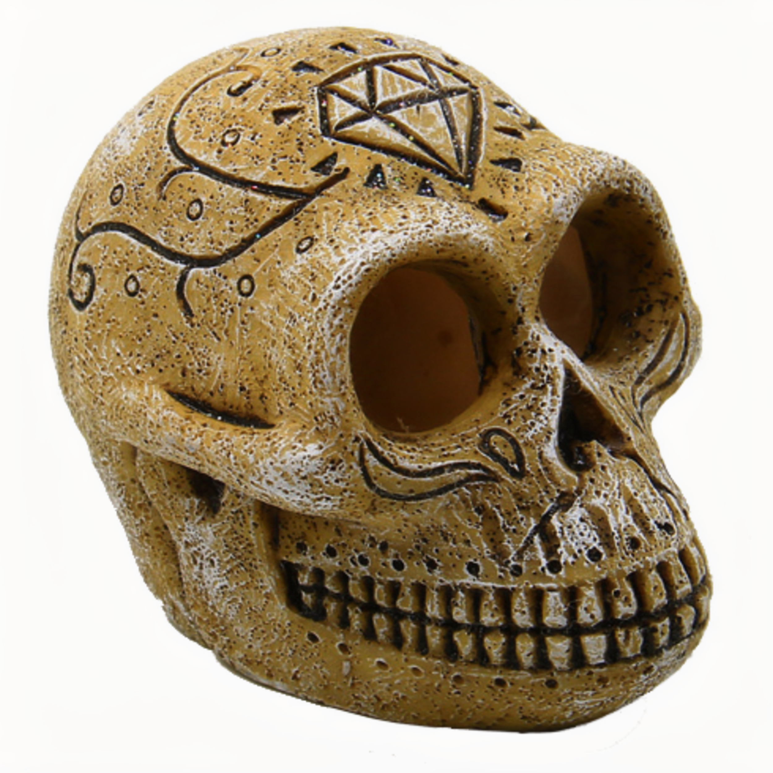 Superfish Skull Monkey: Prehistorische Aquariumdecoratie & Schuilplaats - Veilig en Authentiek Design afbeelding