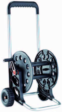 Claber Ecosei Wandhaspel voor Tuinslang - Duurzaam Alu Frame, 60m Capaciteit afbeelding