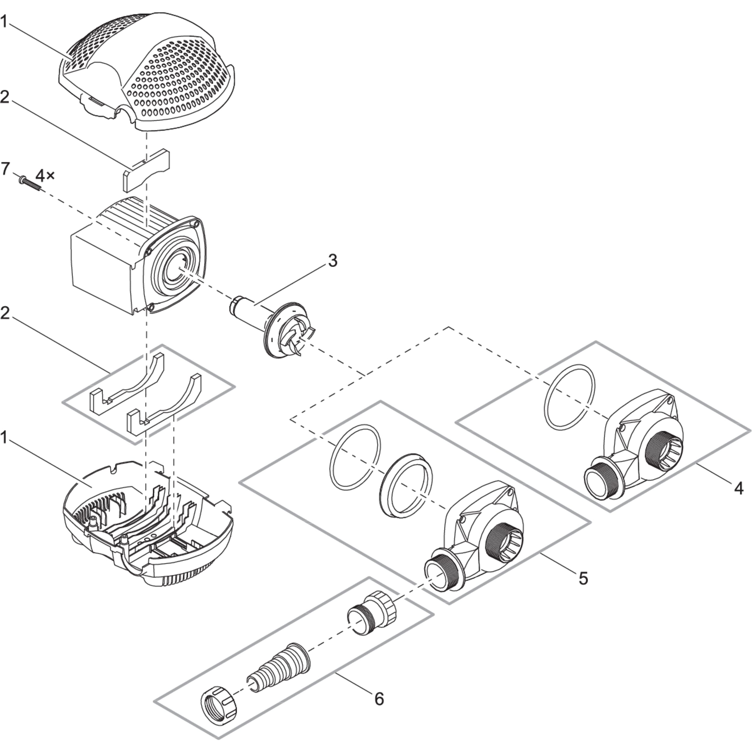 Vervangingsbuffer PondoMax 3500 2019 Machine, Spaak, CAD-diagram, Diagram, Wiel