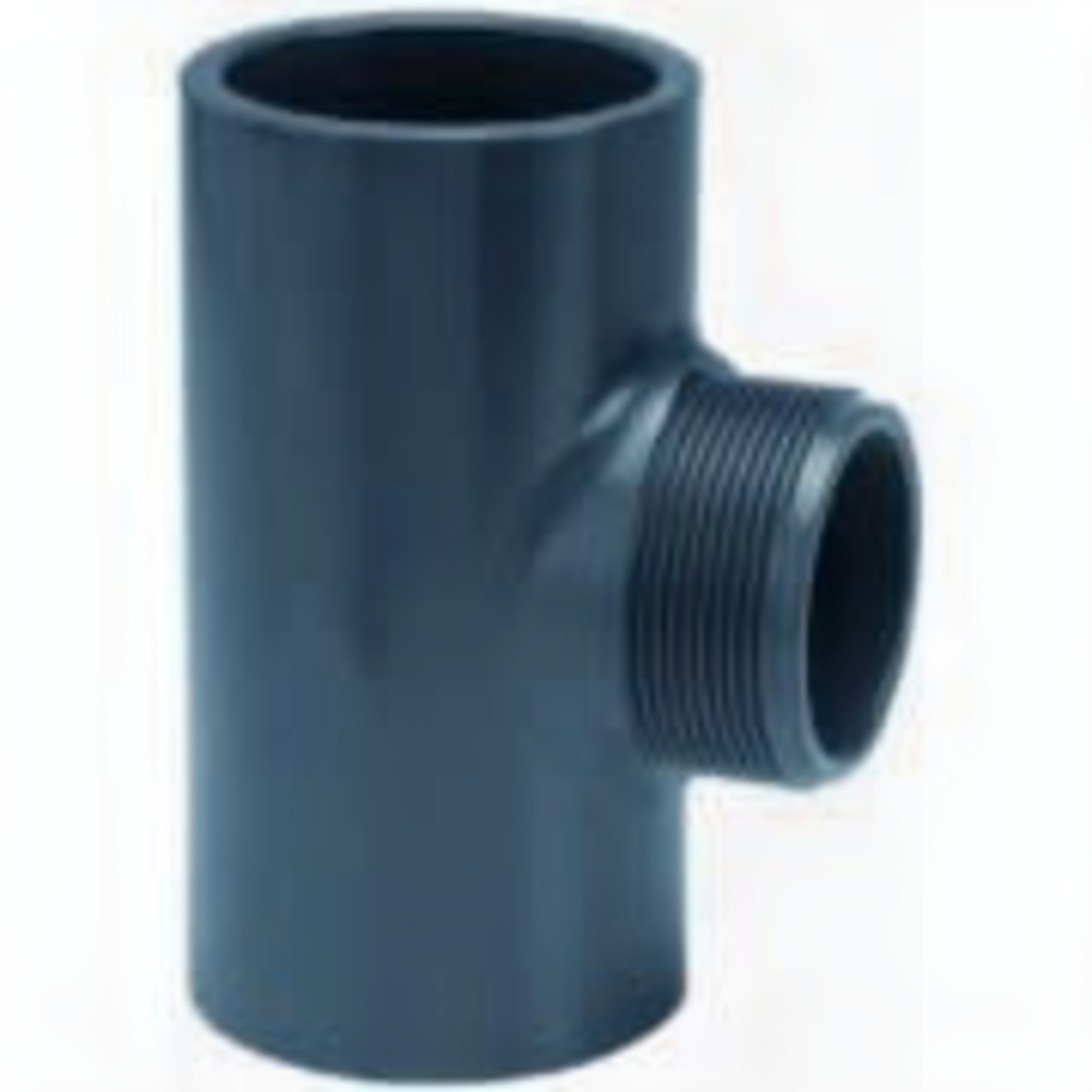 Effast PVC T-Stuk 40x1¼ inch - Betrouwbare Lijm & Buitendraad Verbinder voor Vijver & Leidingwerk afbeelding