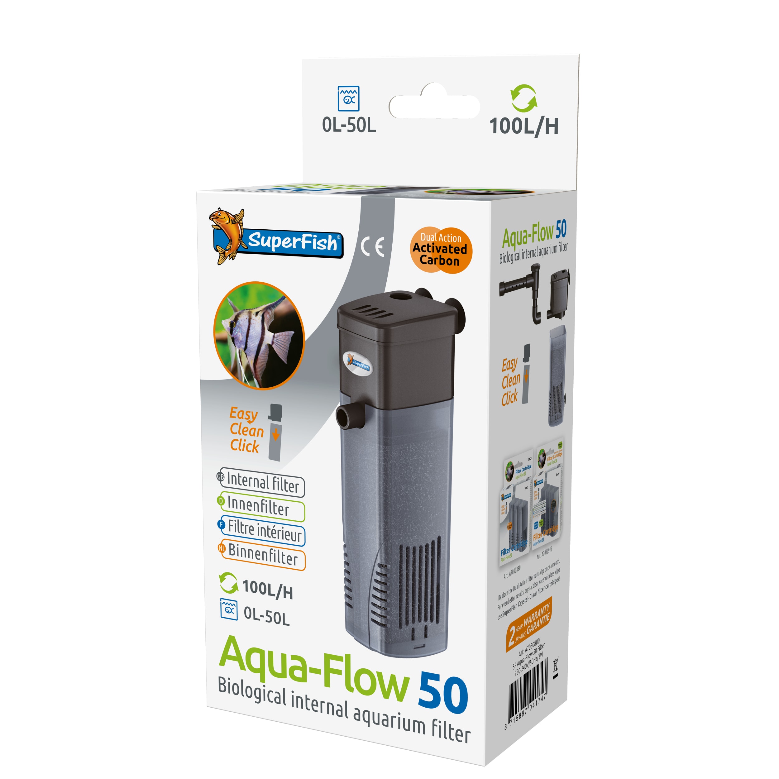 Superfish - Aqua-flow filter 50