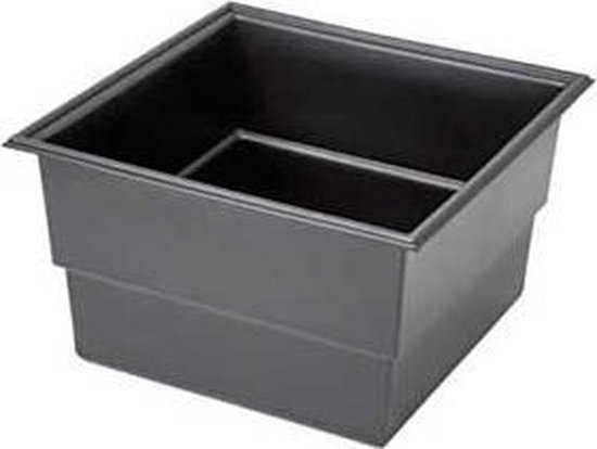 Voorgevormde vijver PE vierkant 750x750 mm