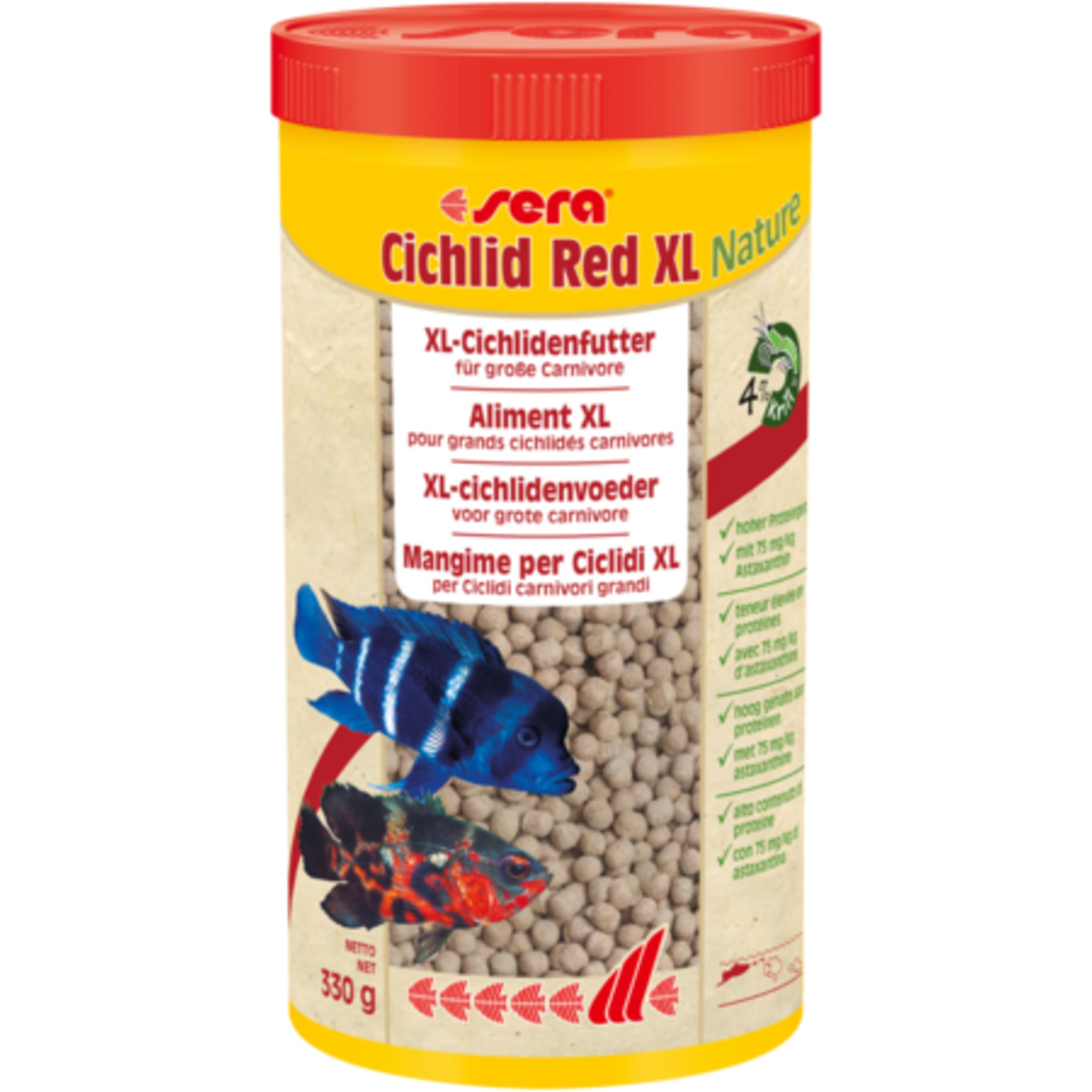 Sera - Cichlid Red XL