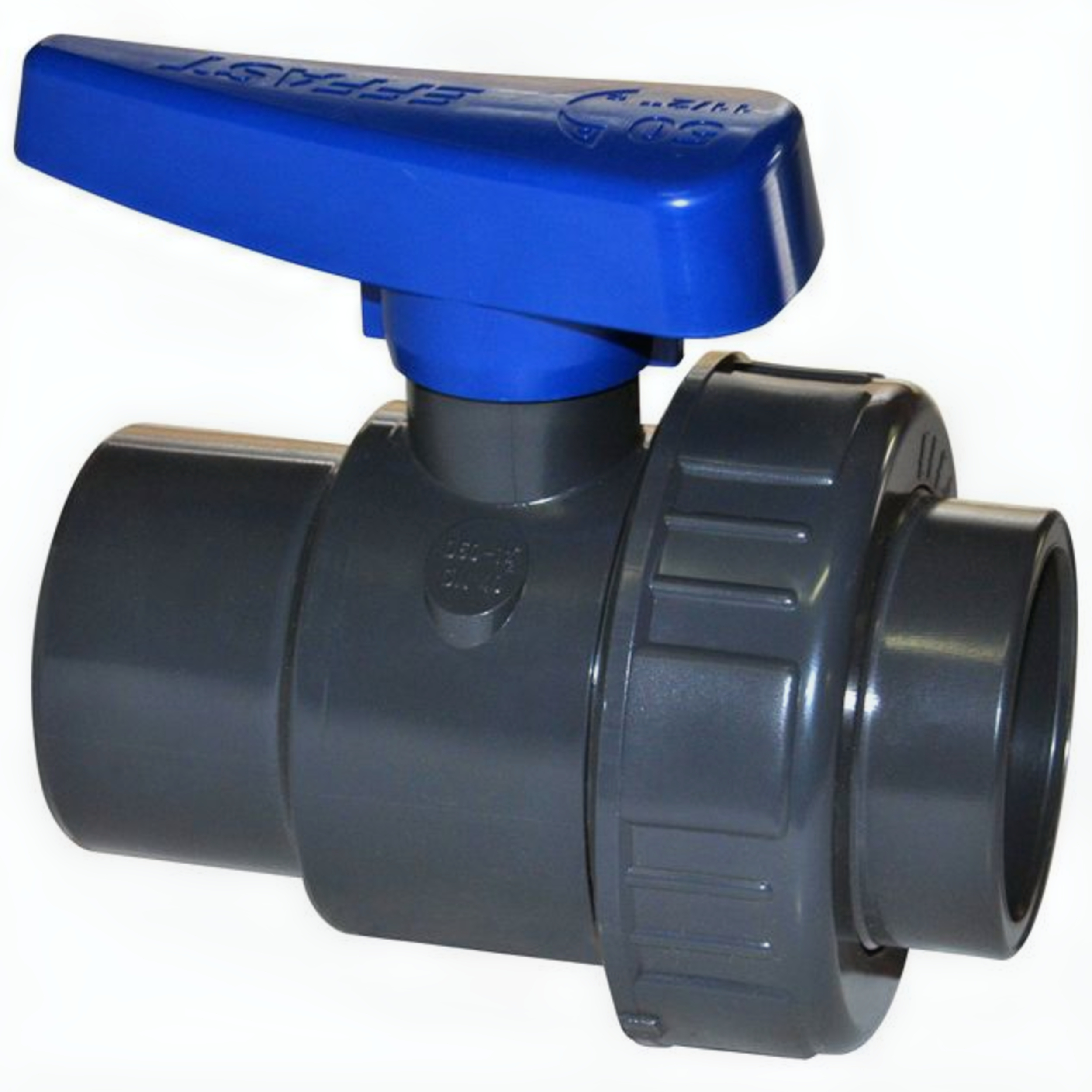 Kogelkraan PVC Lijm met enkele wartel 90mm afbeelding