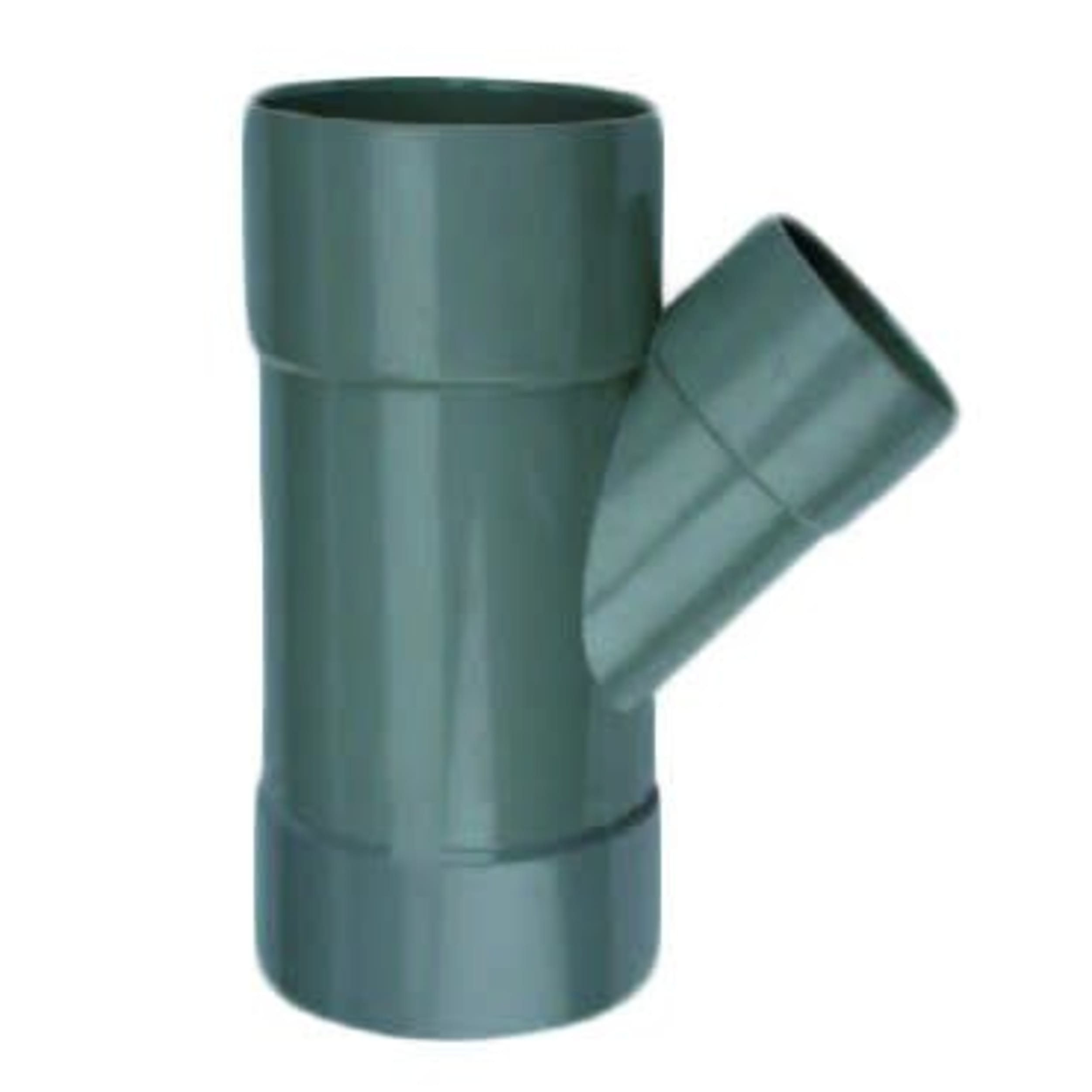 Wavin PVC Verloop T-Stuk 45° 75x50mm - Duurzaam 3x Mof Aansluiting Weerbestendig afbeelding