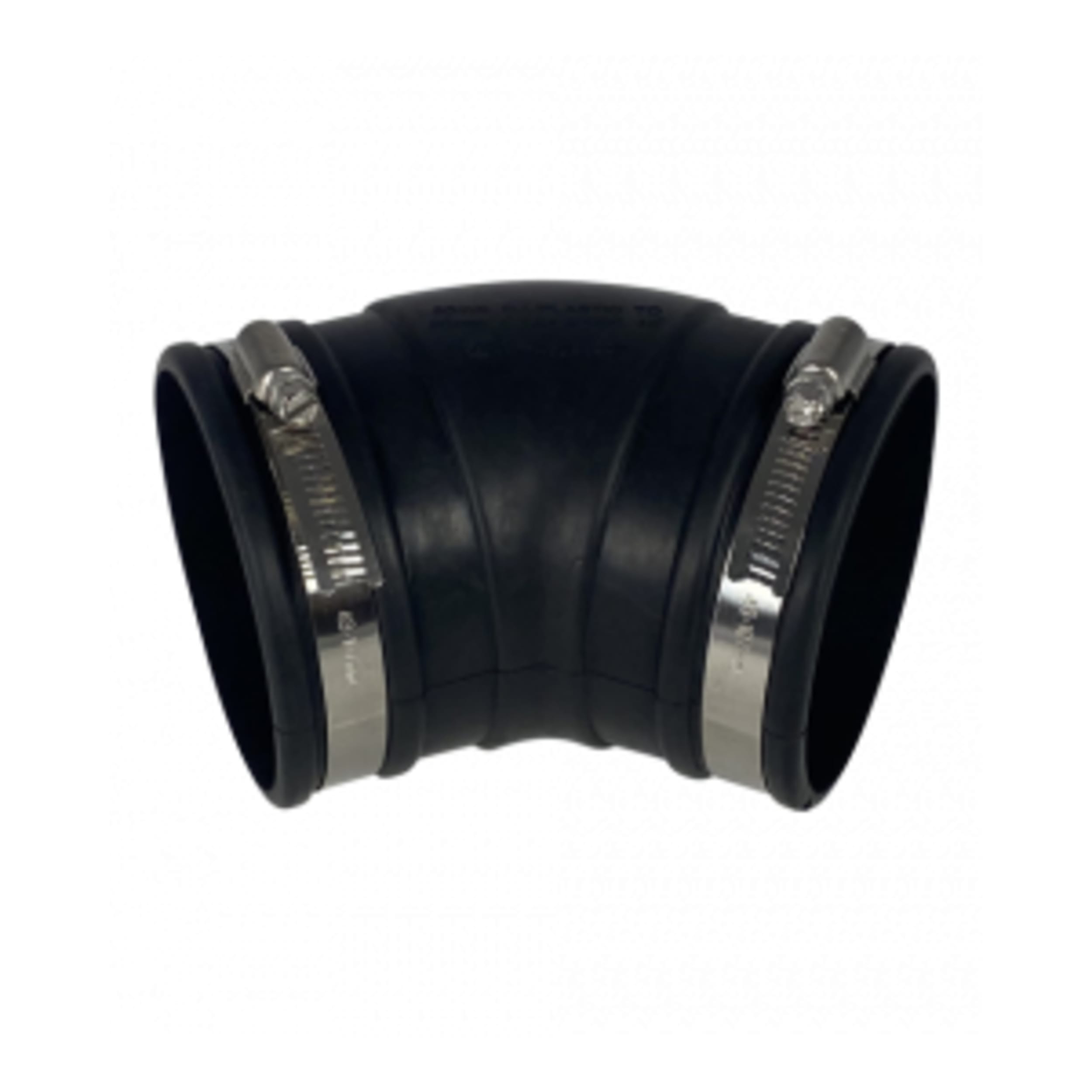 Air Aqua Flexible Rubber Bend 45° - UV & Weather Resistant, Easy Installation, 90mm afbeelding