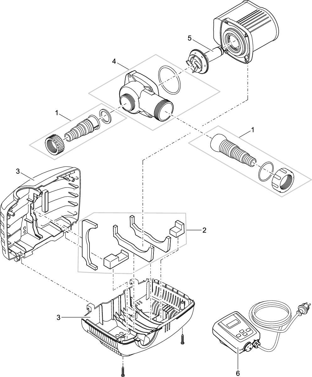 Oase AquaMax Eco Classic 17500 Vervangrotor - Efficiënte Vijverfilter & Installatie afbeelding
