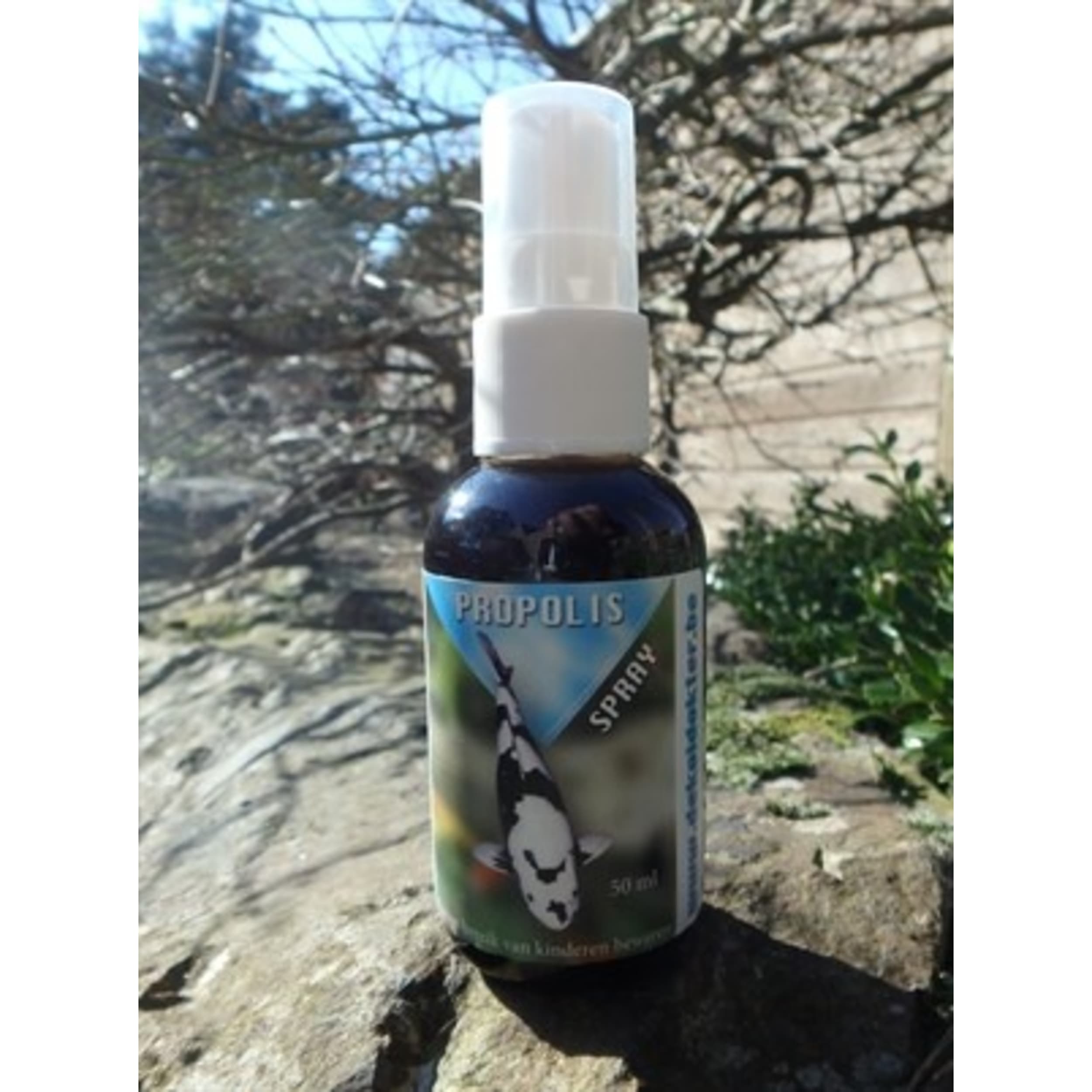 De Koidokter Propolis Spray 50ml - Antibacteriële Wondzorg voor Vijvervissen afbeelding