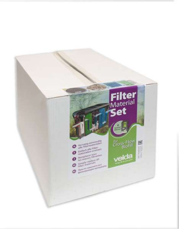 Velda Cross-Flow Filter Pakket - Onderhoudsarm voor Heldere Vijvers, Inclusief Accessoires afbeelding