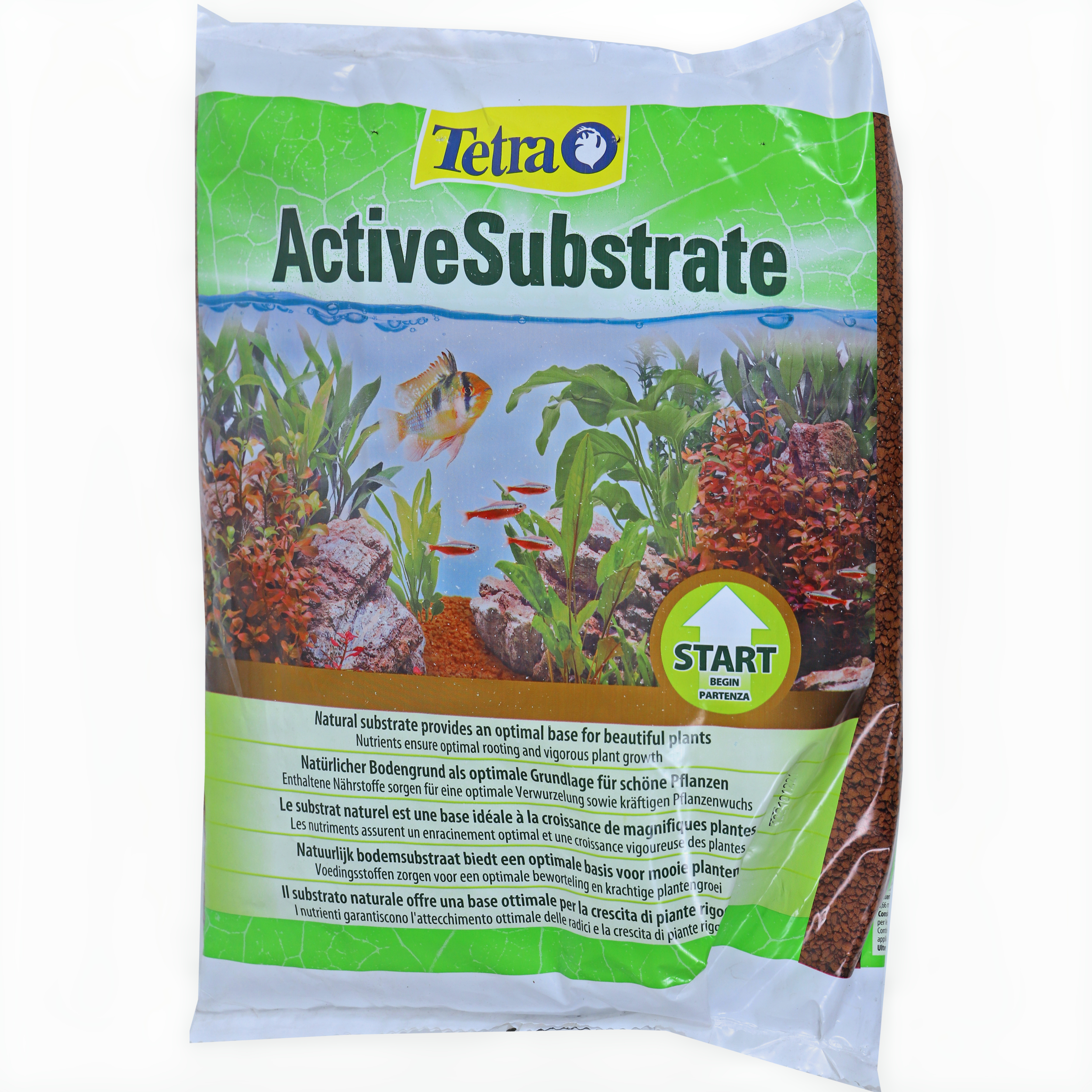 Tetra Plant Substrate Active 6L - Universeel Bodemsubstraat voor Gezond Aquariumplanten Groei afbeelding