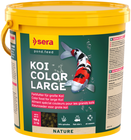 Koi Color Large 3.8 L - 980 gr Dier, Karper, Vis, Zeeleven, Koi