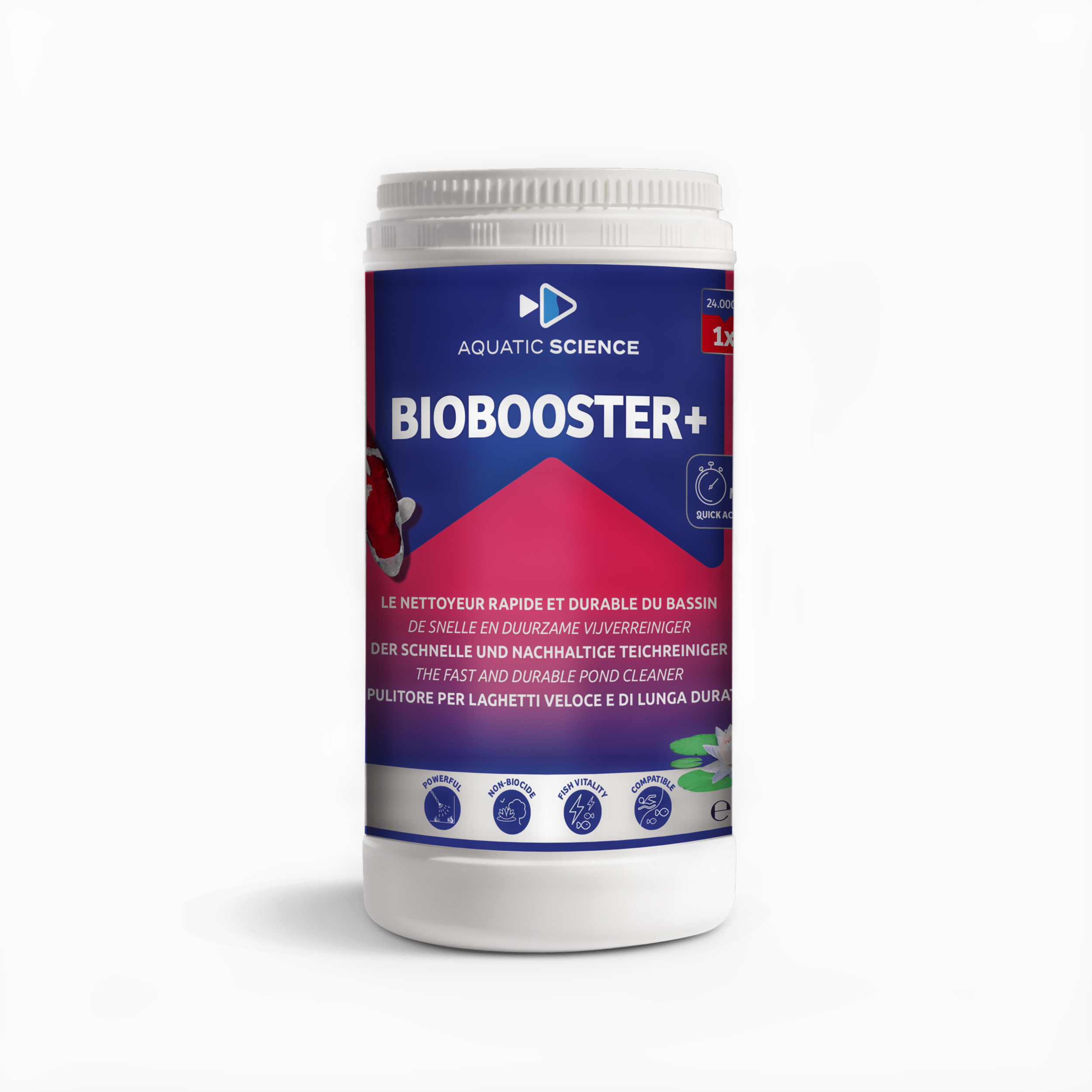 Aquatic Science BioBooster+ for Ponds up to 200m³ - Strengthening the Ecosystem & Reducing Waste afbeelding