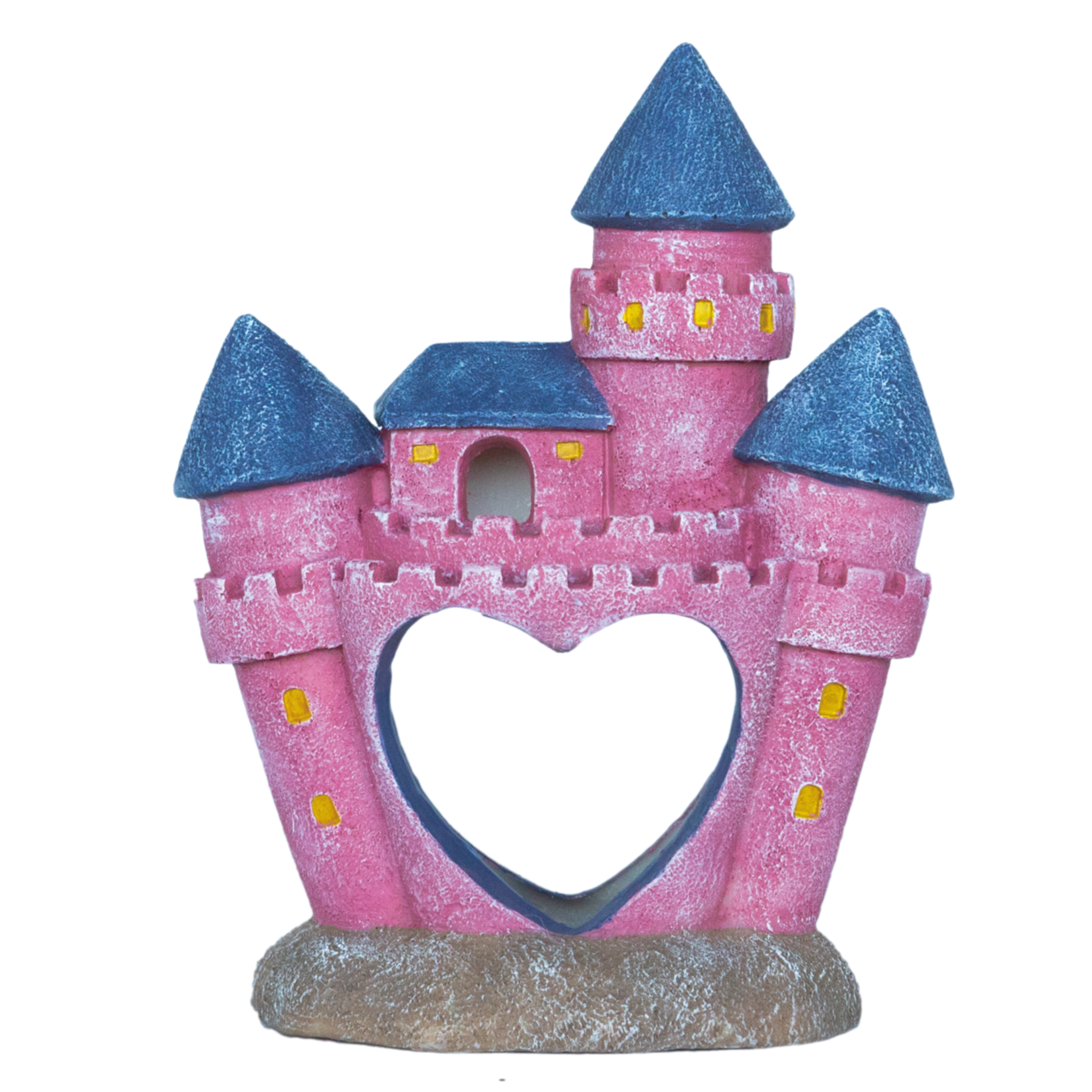Superfish Deco Castle Princess - Magische Aquariumdecoratie, Eco-vriendelijk Handgeschilderd Hars afbeelding