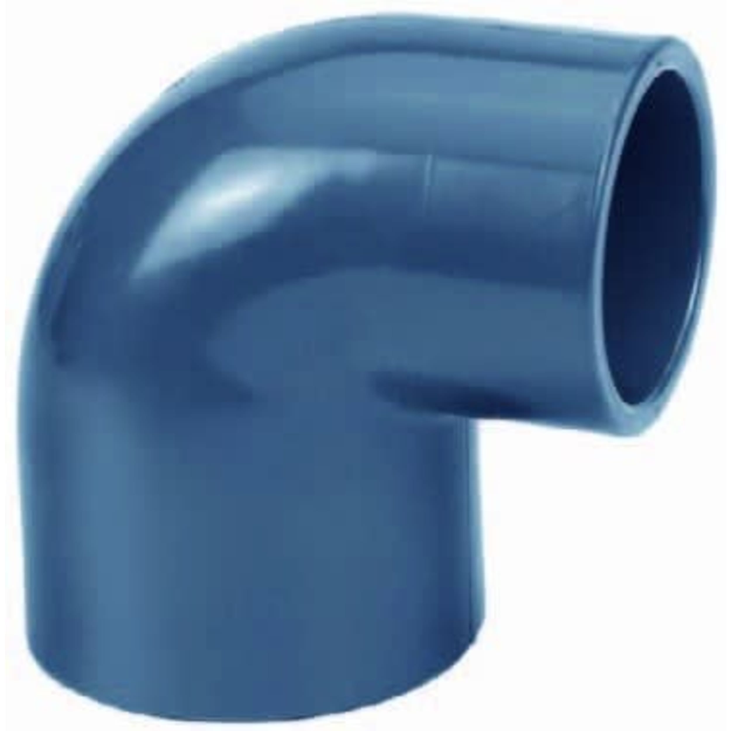 Europond Druk PVC Knie Verloop 90° - Vijververbinding 50mm naar 40mm, Duurzame Pasvorm afbeelding