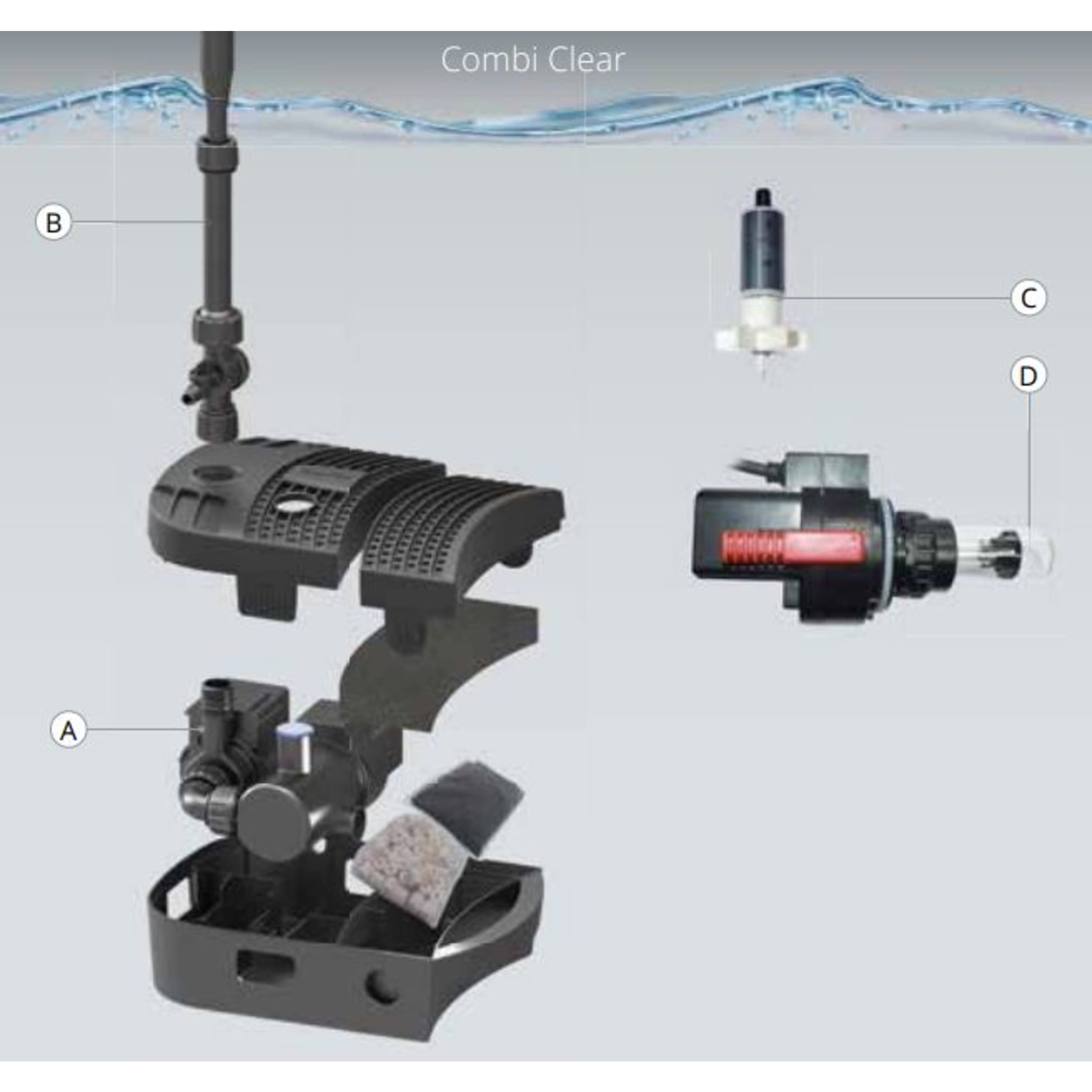 Combi Clear 2000 Verv.Uv+Pomp