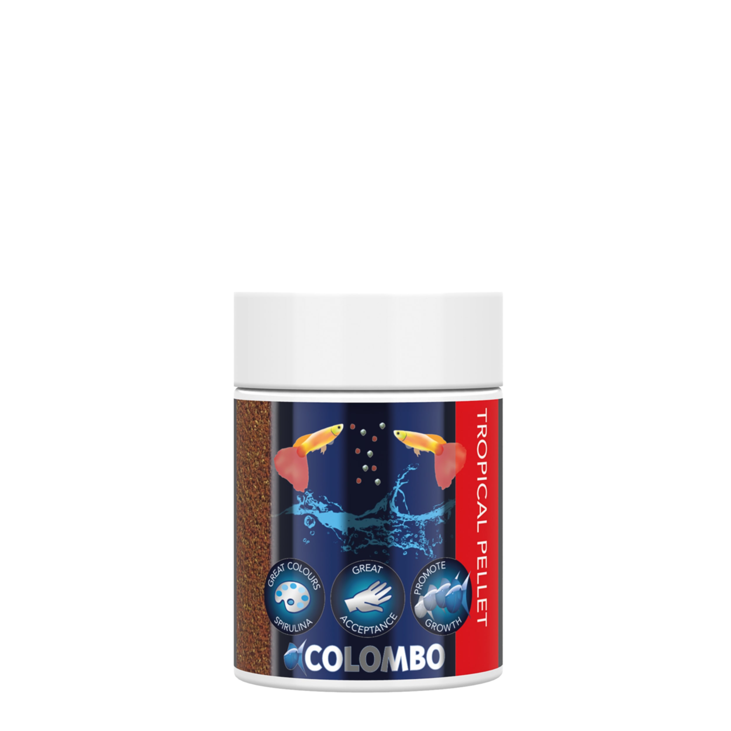 Colombo Tropical Korrel 100ml/70g - Compleet Dagelijks Voer voor Vitaliteit Tropische Vissen afbeelding
