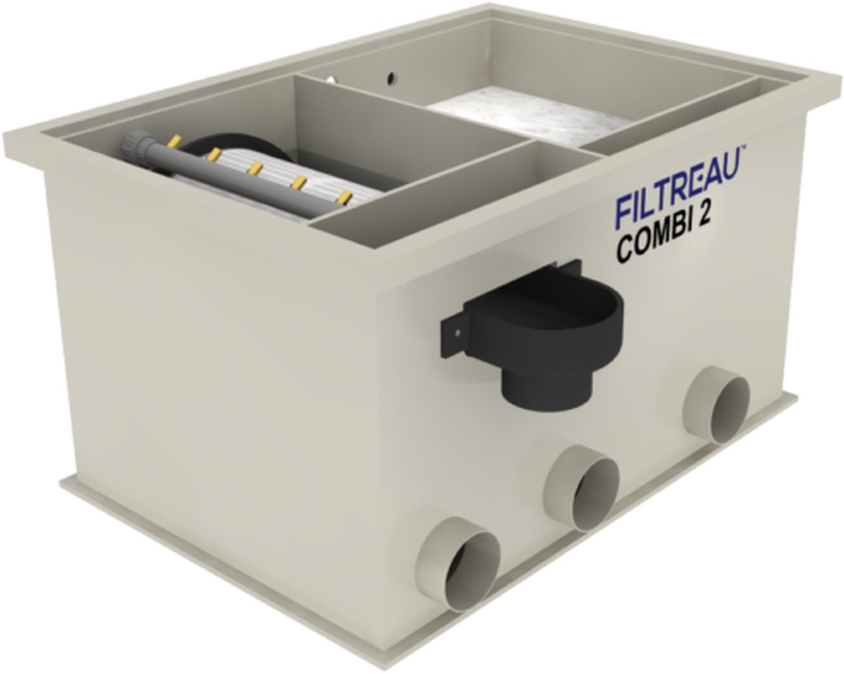 Filtreau Combi-2 Gravity (moving-bed) incl. UVC / incl. spoelpomp Lade, Meubels