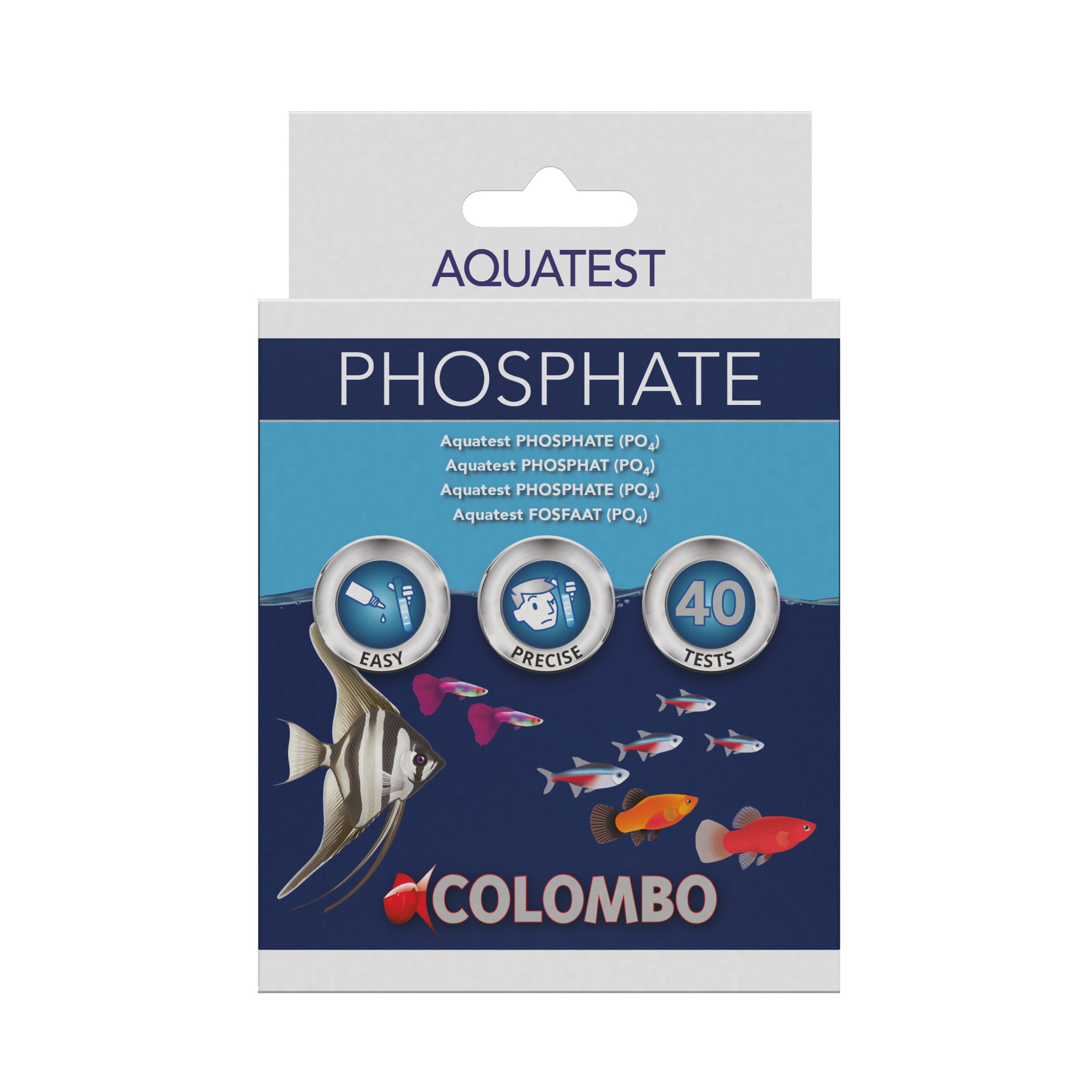 Colombo Aqua Phosphate Test - Nauwkeurige Fosfaat Druppeltest voor Aquarium Waterkwaliteit afbeelding
