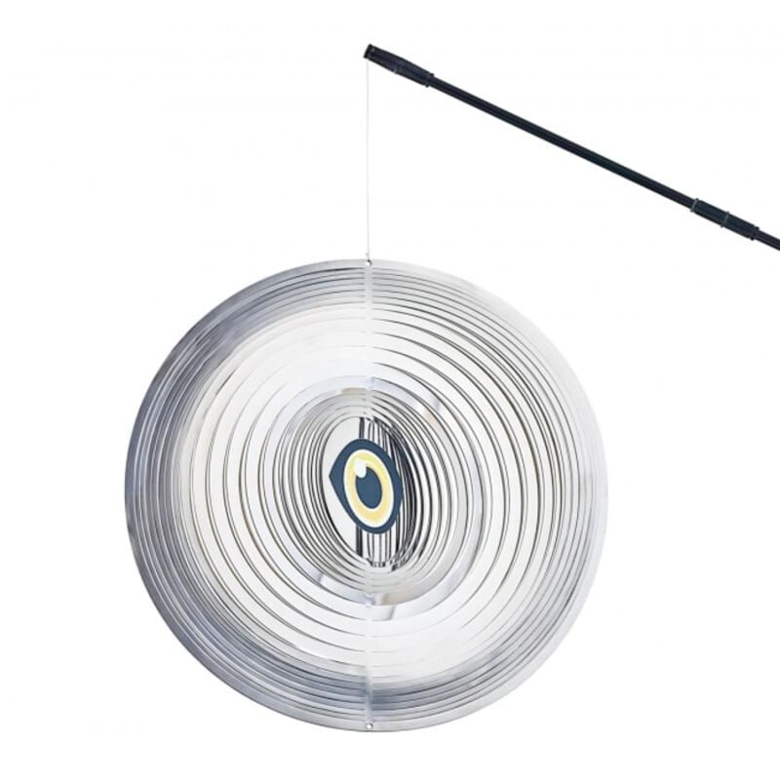 Pontec PondoScare Spinner: Effective Heron Repellent for Pond & Balcony Decorations afbeelding