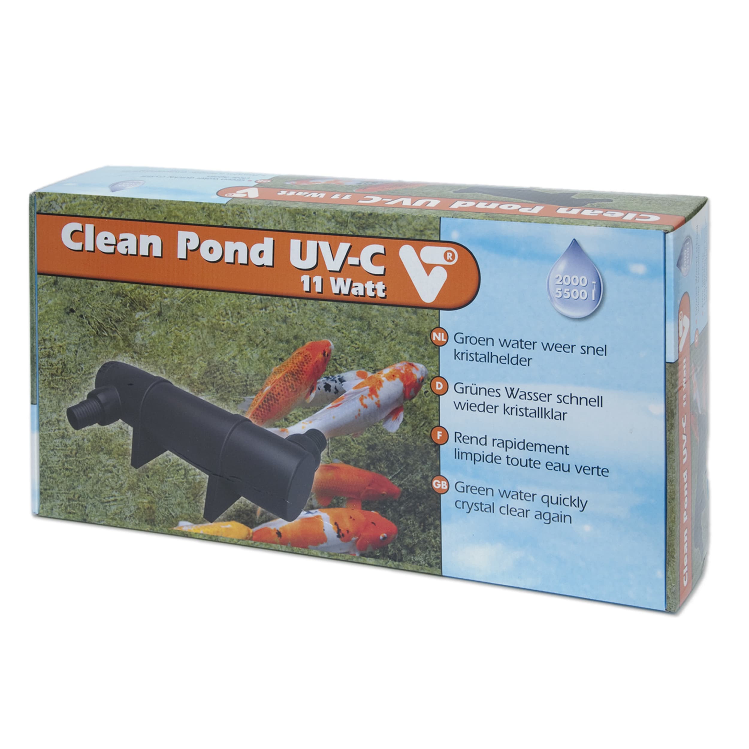 VT Clean Pond UV-C 11W Vijverfilter - Zweefalgvrij met Eenvoudige Installatie afbeelding