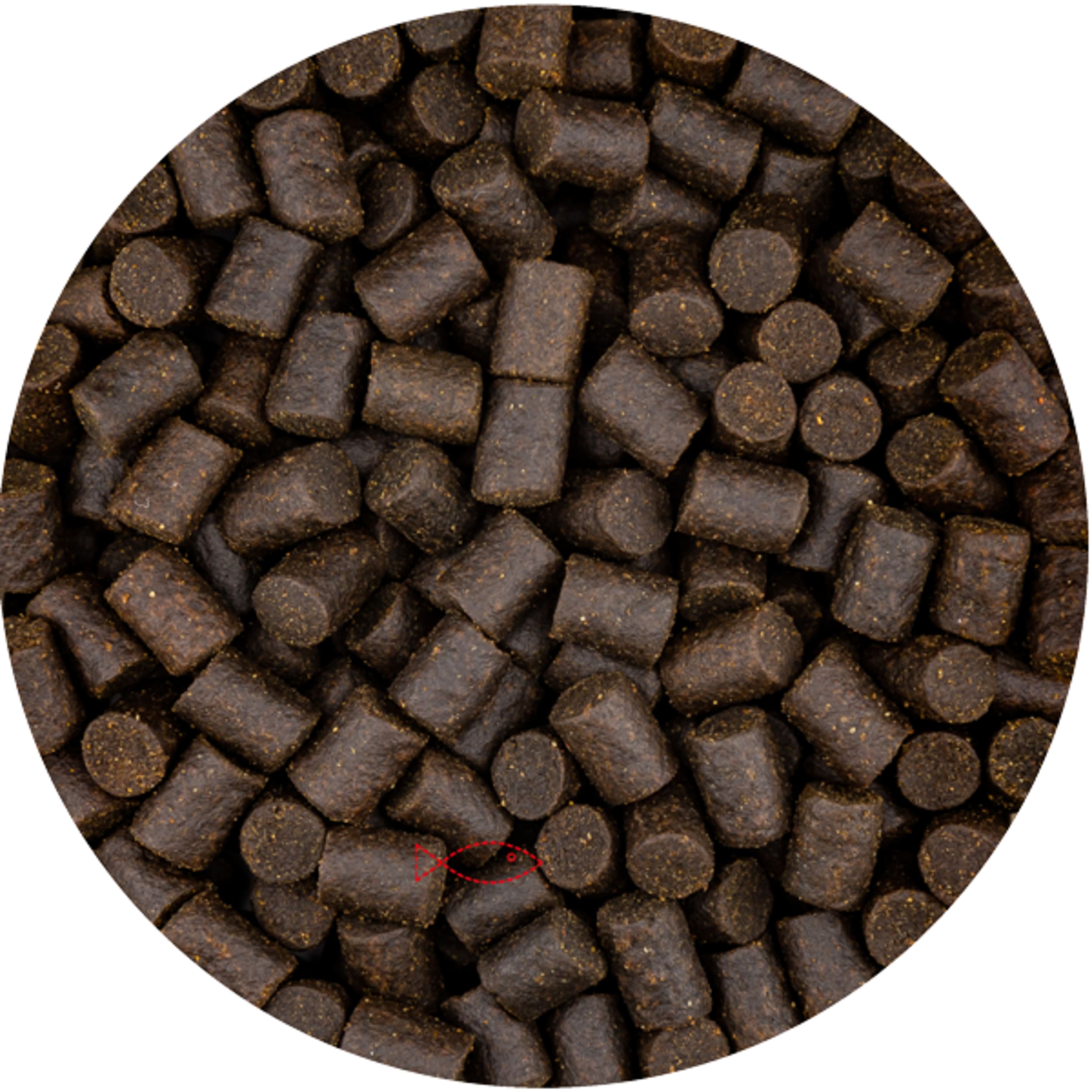 Steurvoer 8mm (9 Kilo Zak) Pad, Weg