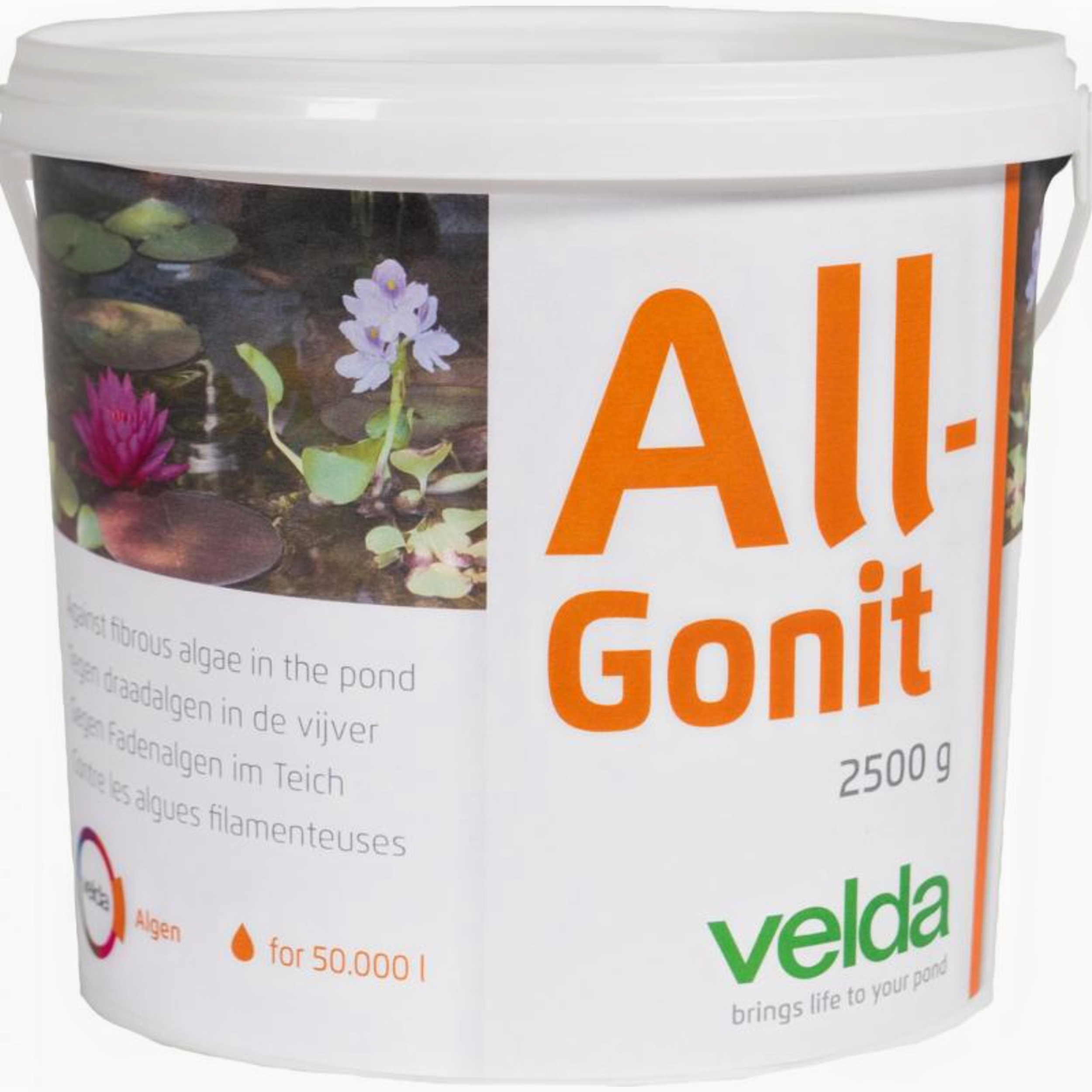 Velda All-Gonit 2500g - Powerful Algae Control Powder for Ponds up to 50k Liters afbeelding