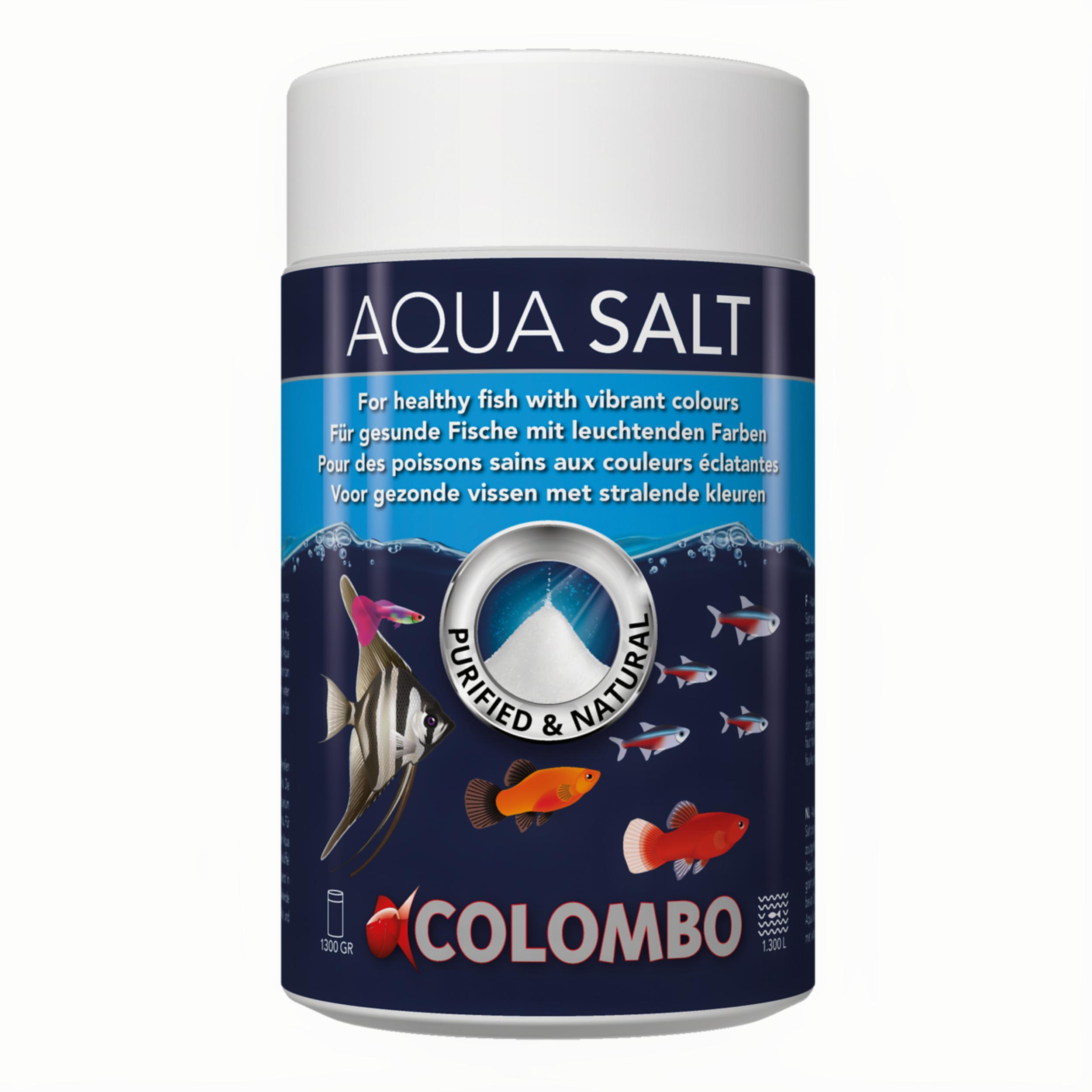 Colombo Aqua Salt 1000 ml - Zeezoutconcentraat voor Gezonde Aquariums & Waterkwaliteit afbeelding