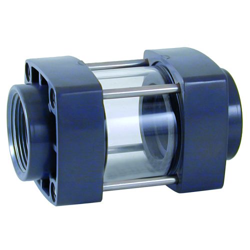 Zicht/inspectieglas 1½" binnendraad PN6 afbeelding