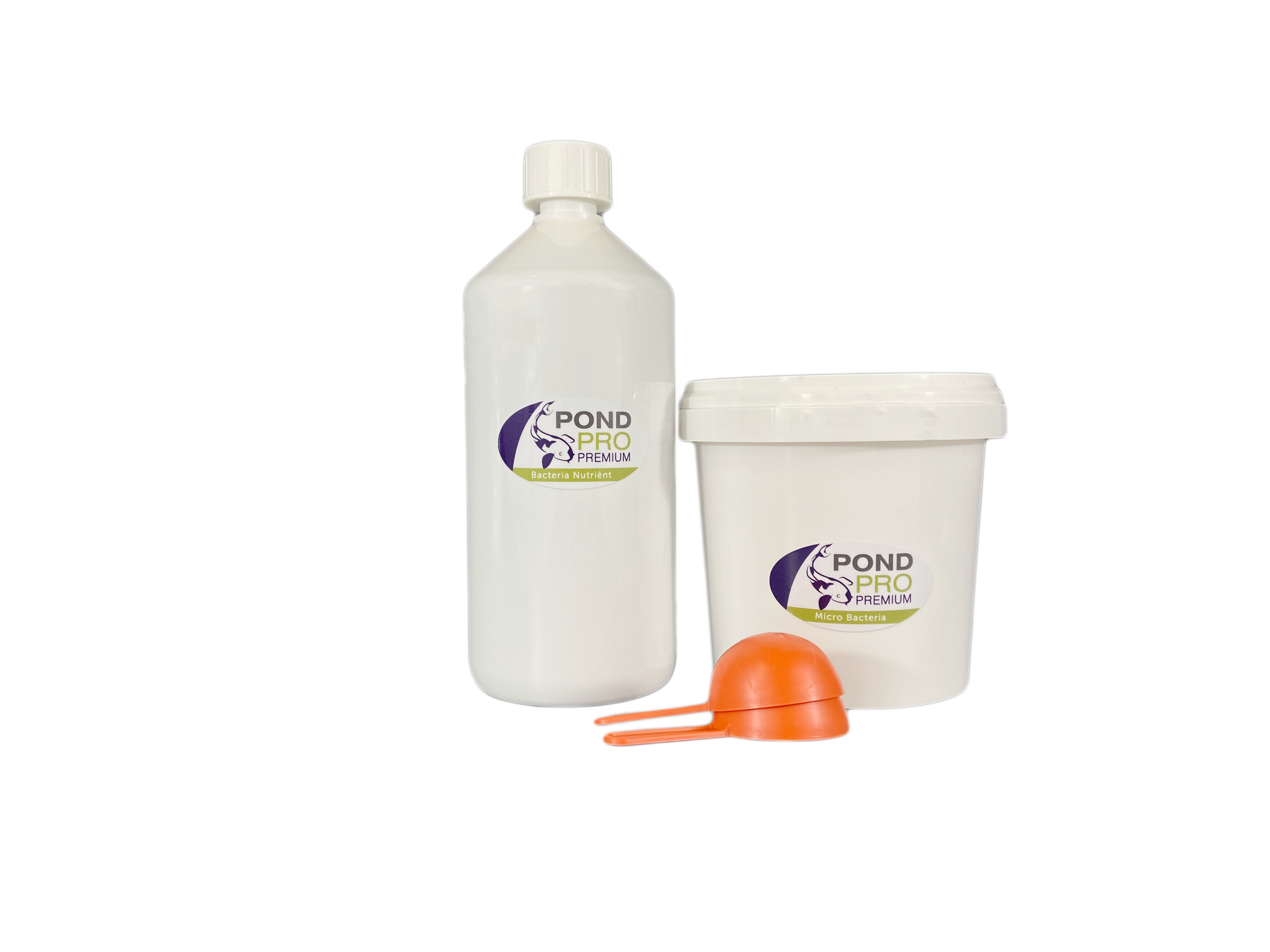 Pond Pro Premium Bactivator Refill Set - 1L Nutriënten & 1kg Micro-Bacteriën voor Helder Vijverwater afbeelding