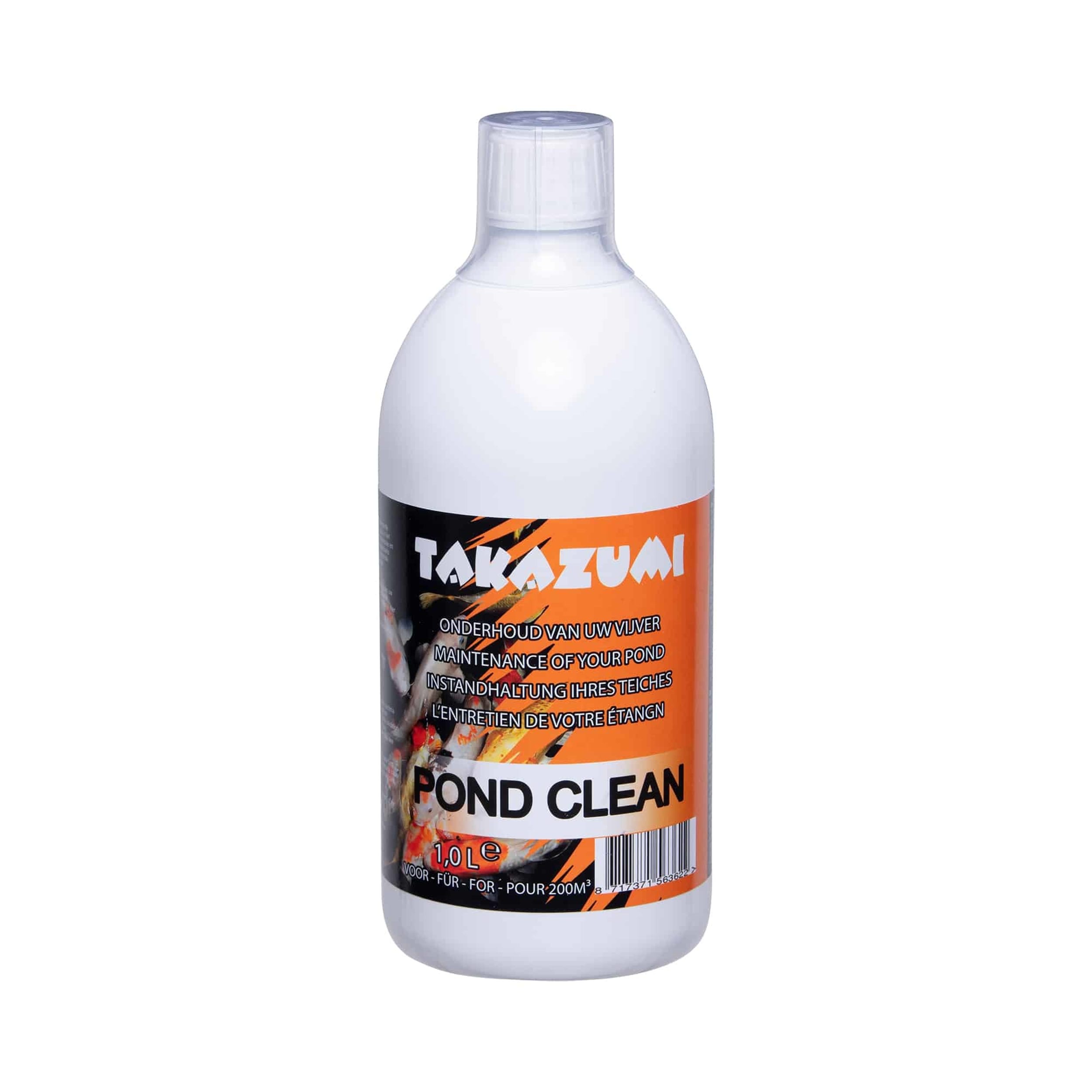 Takazumi Pond Clean 1L - Waterkwaliteit Verhogend Vijveronderhoud & Bacteriënmix afbeelding