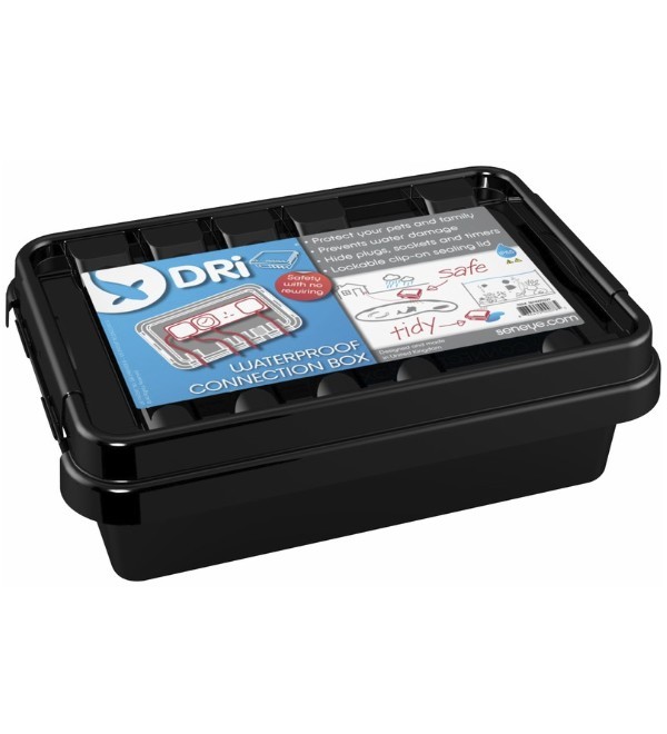 Seneye DRi 285mm Waterdichte Aansluitdoos - IP55, 5 Kabeldoorvoeren, Veilig & Duurzaam afbeelding