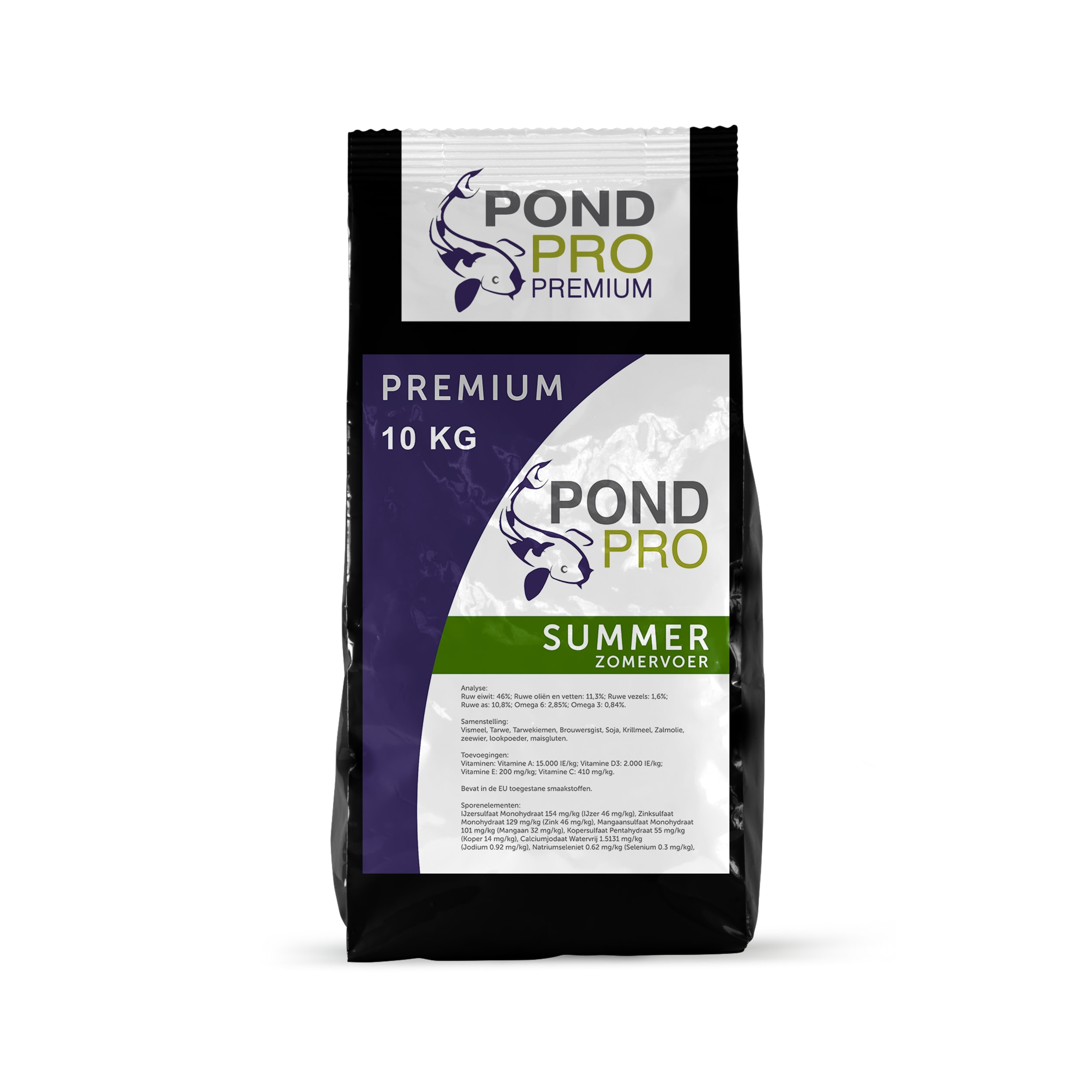Pond Pro Premium Summer 6mm - Drijvend Koi Voer voor Optimale Vijvergezondheid 10kg afbeelding