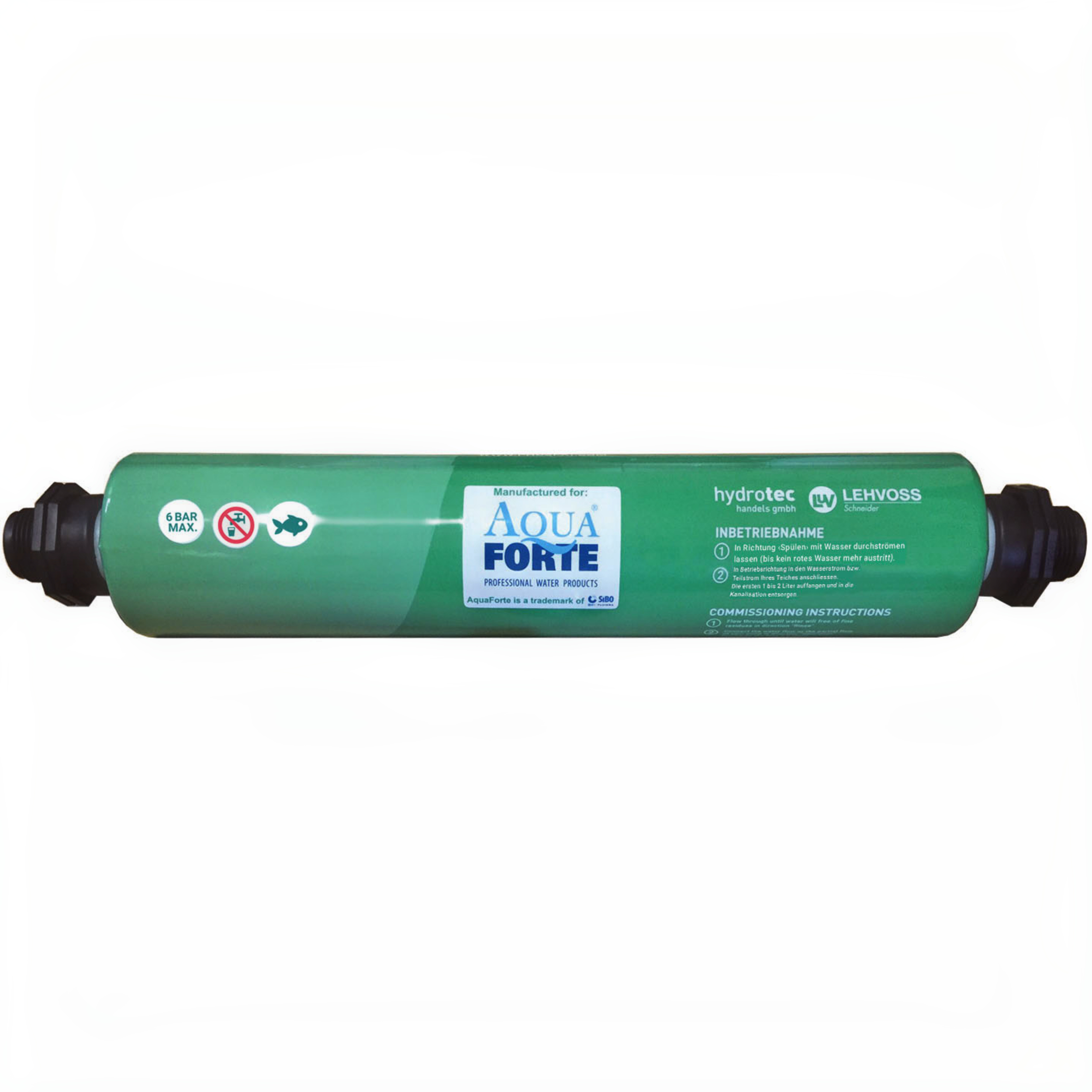 Aquaforte Phospat 1 Filterpatroon - Algvrij Water voor Vijvers tot 50m³ - Kristalhelder en Gezond afbeelding