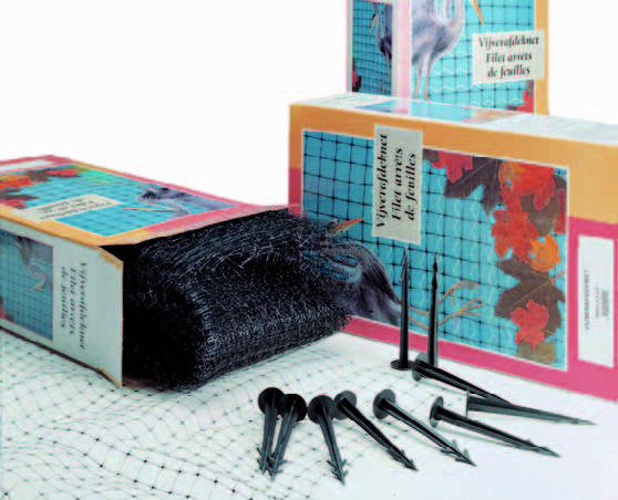 5 x 4  meter afdeknet vijvernet 5 x 4  meter afdeknet vijvernet