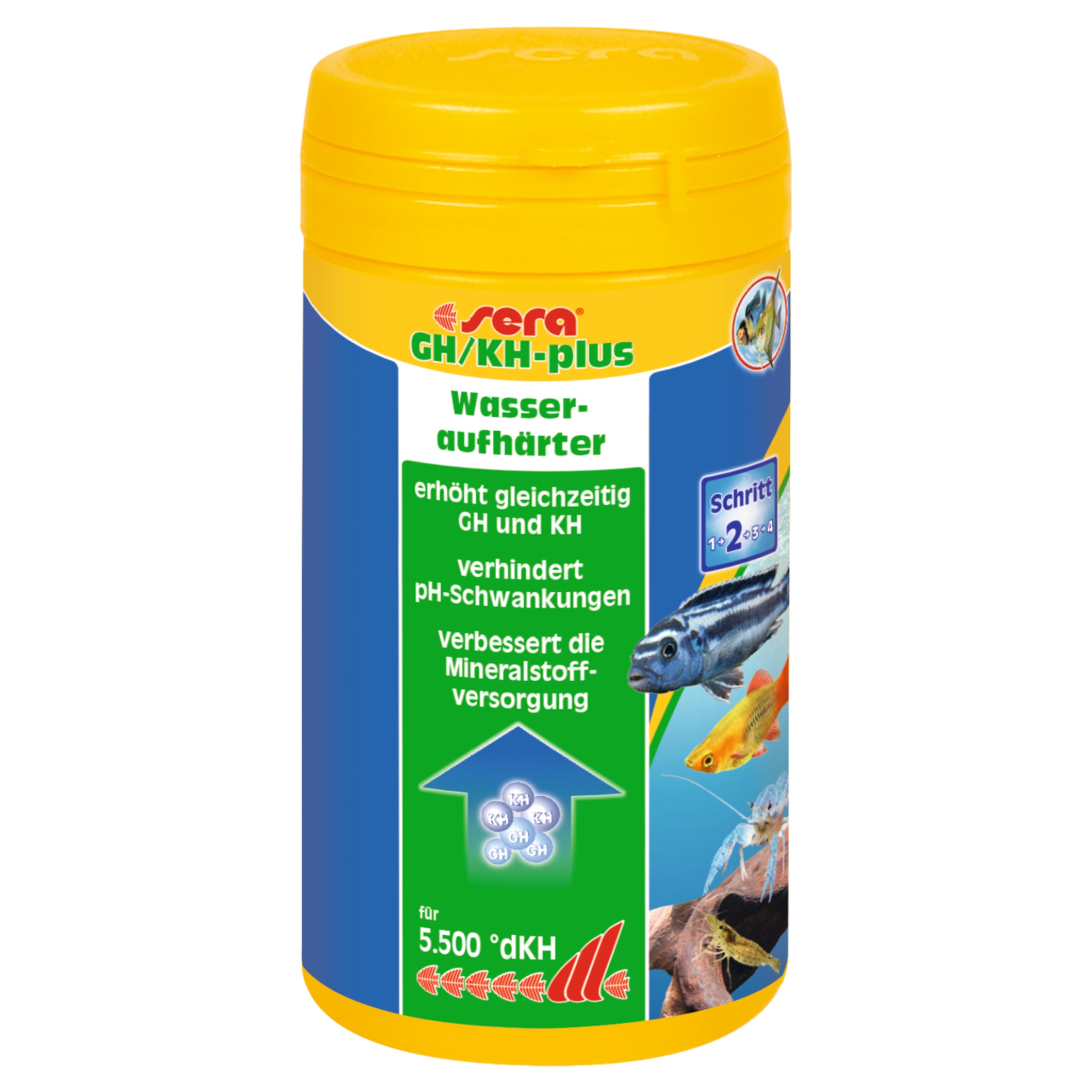 Sera GH/KH-plus 250ml Waterbalans Stabilisator voor Warmwateraquarium - Optimaliseert pH & Verrijkt Mineralen afbeelding