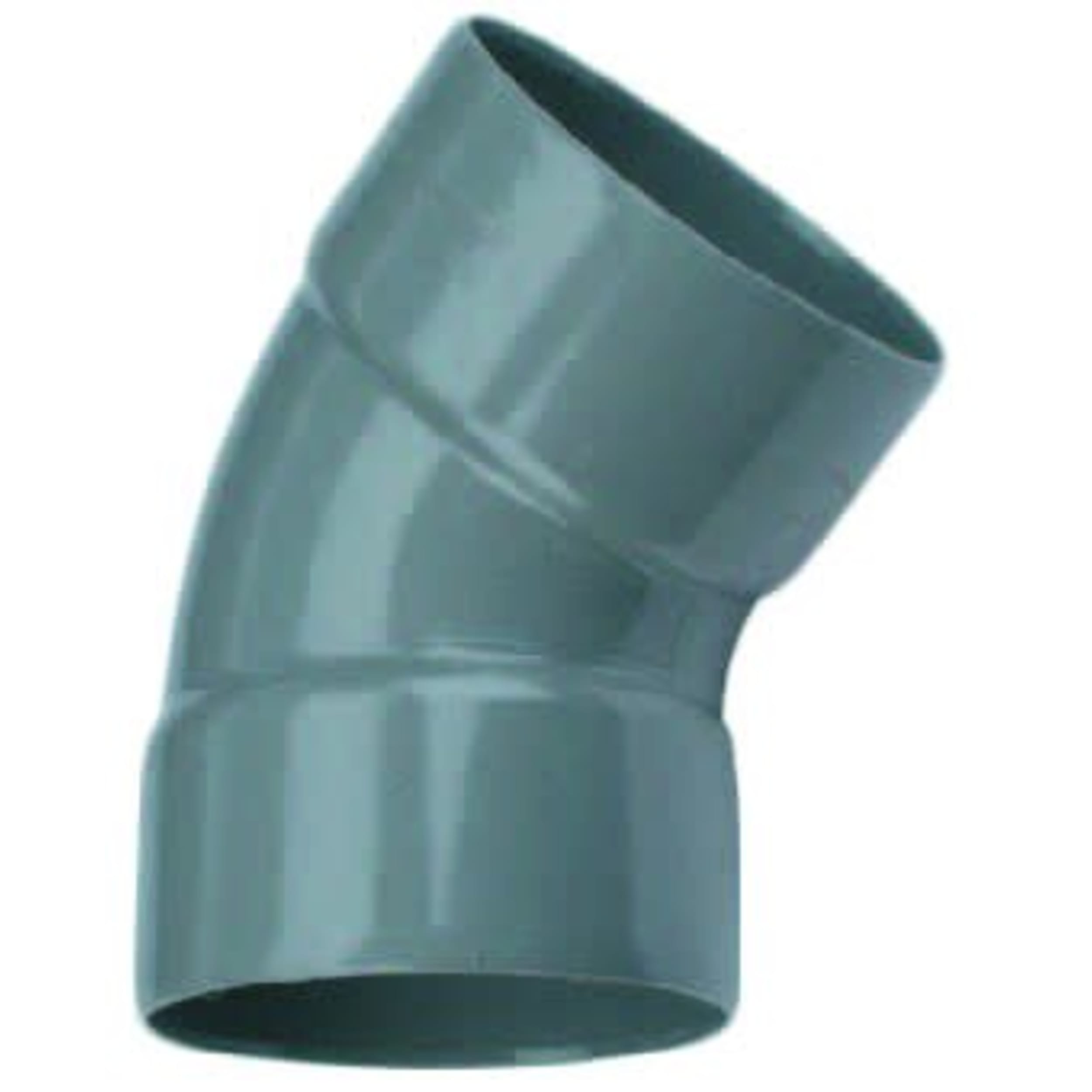 Wavin PVC Bocht 45° 32mm - Robuuste 2x Mof Verbinding voor Efficiënte Waterflow afbeelding