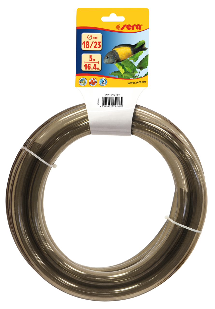 Sera Aquariumslang 18/23mm Grijs 5m - Flexibel & Veilig voor Alle Filters en Pompen afbeelding